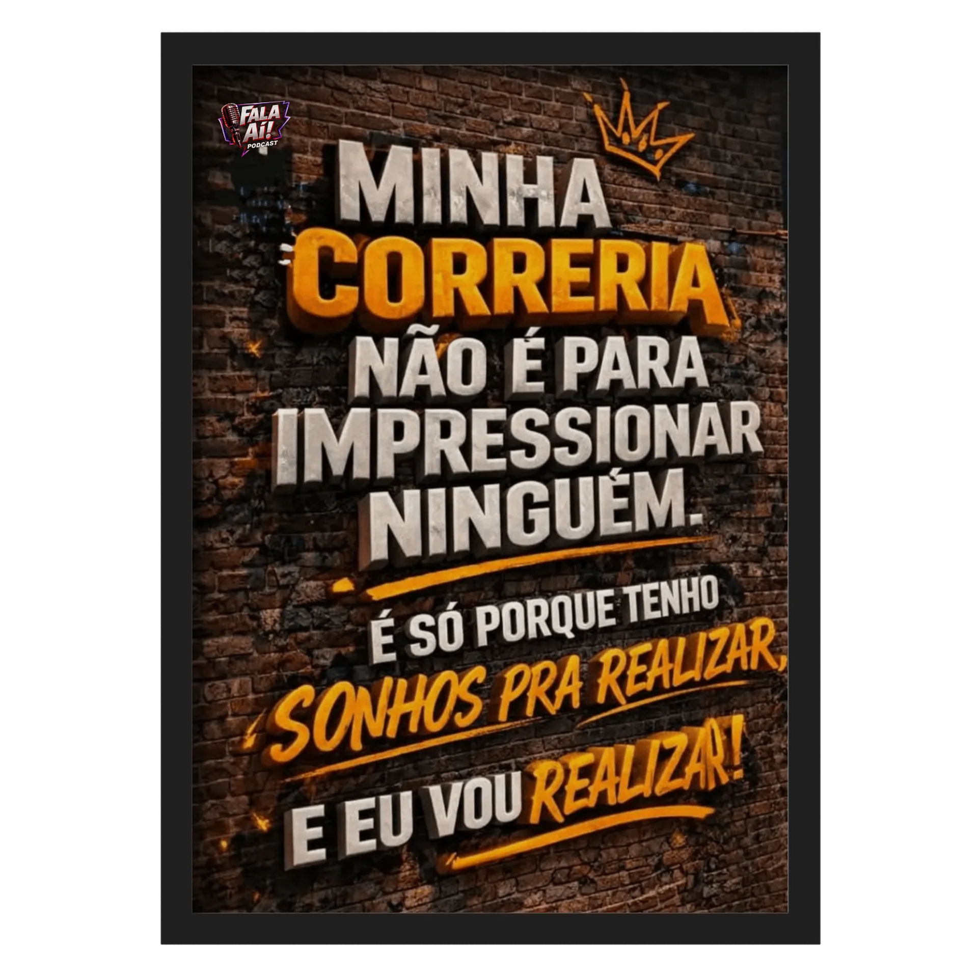 Quadro A3 personalizado - Imagem 1