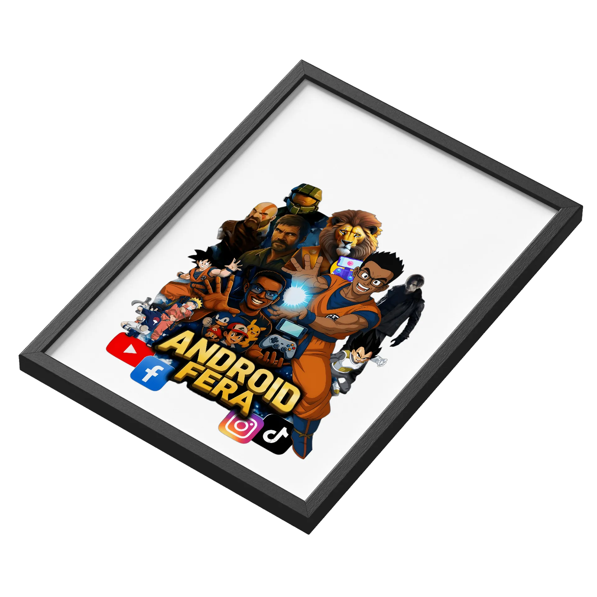 Quadro Android Fera Vidro de Lucas San (Android Fera) — imagem 3 de 3