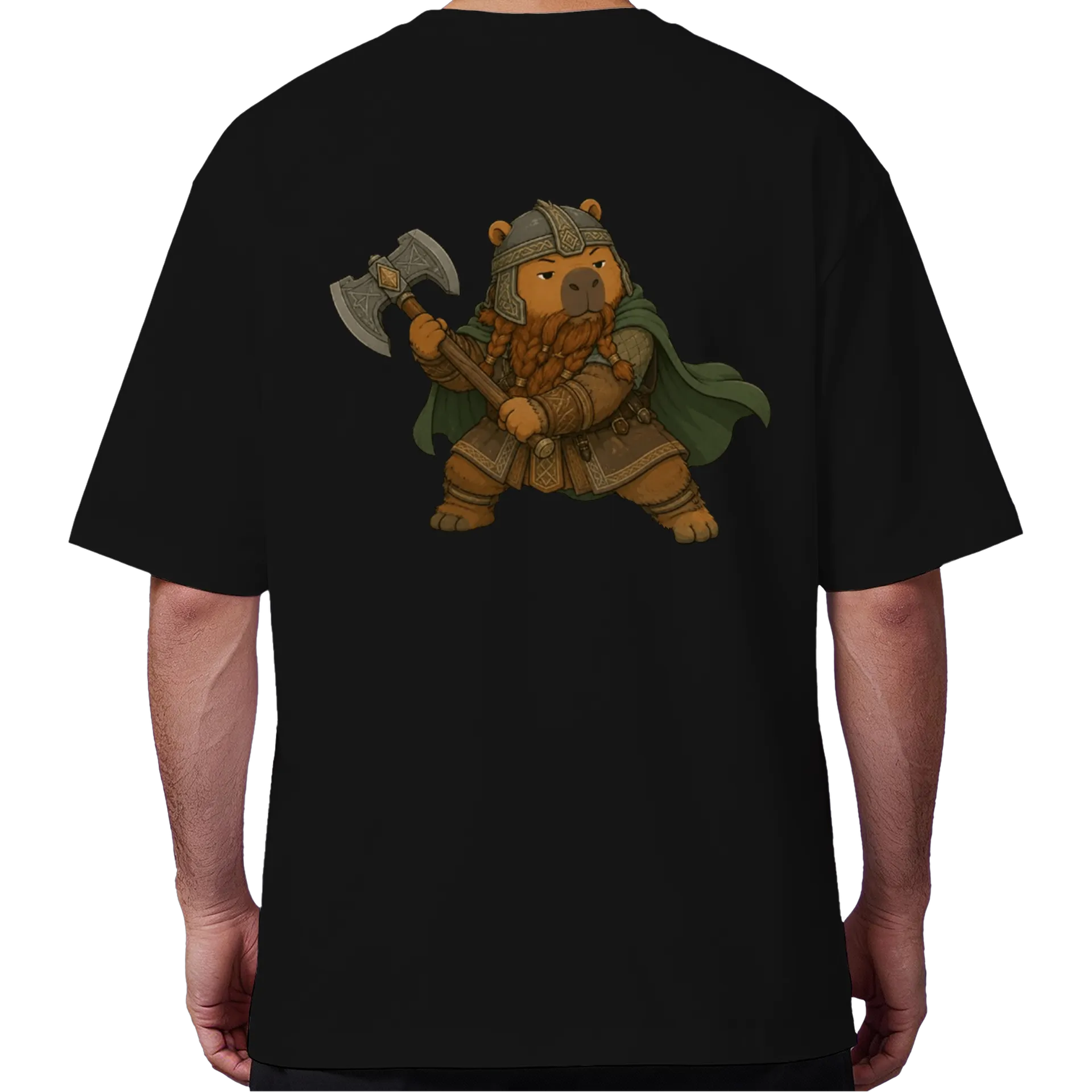 Camiseta Oversized - Capi Medieval de Capyverso - byCARLETTI — imagem 6 de 6