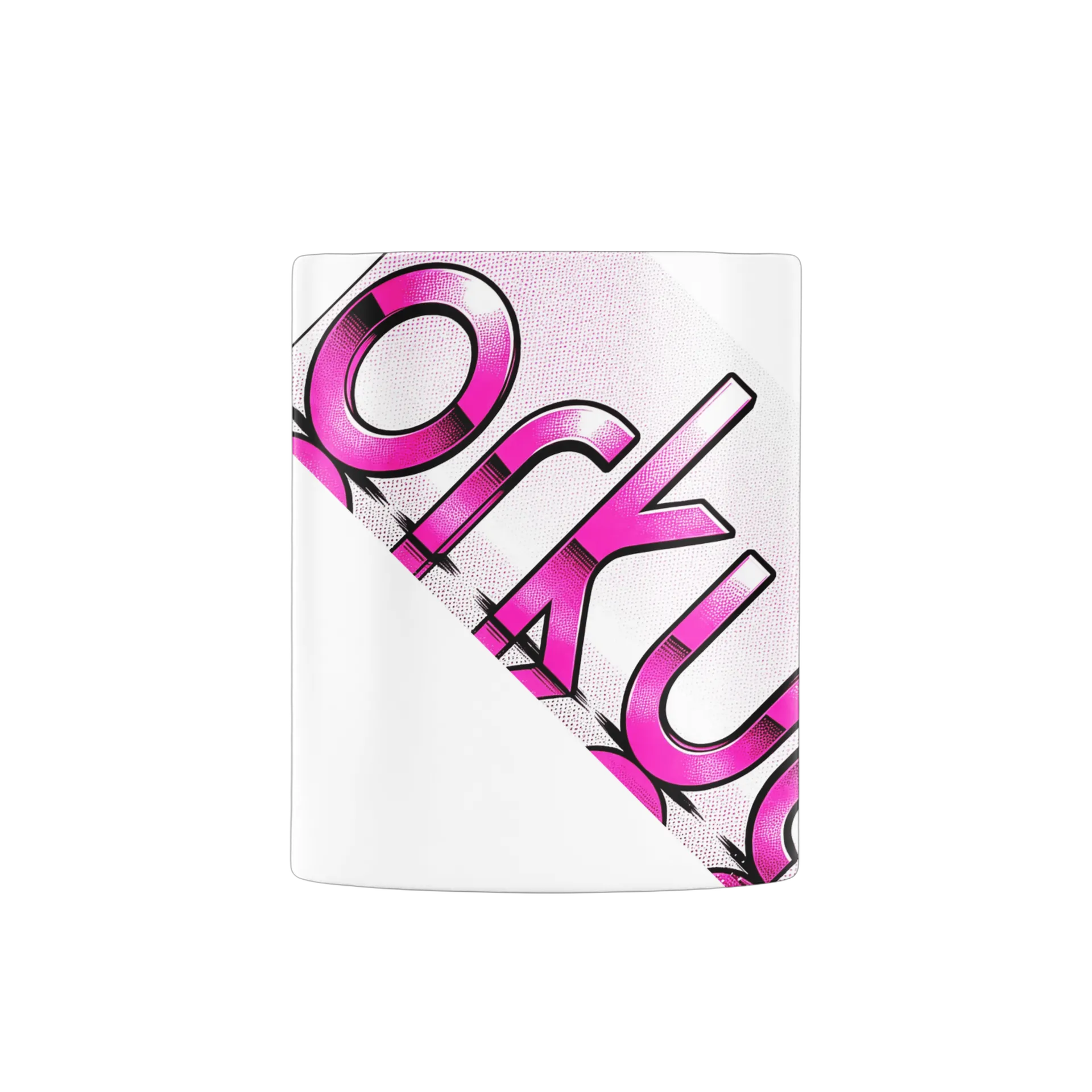 Caneca Cerâmica Estampa Pink Letras 325ml - Imagem 3