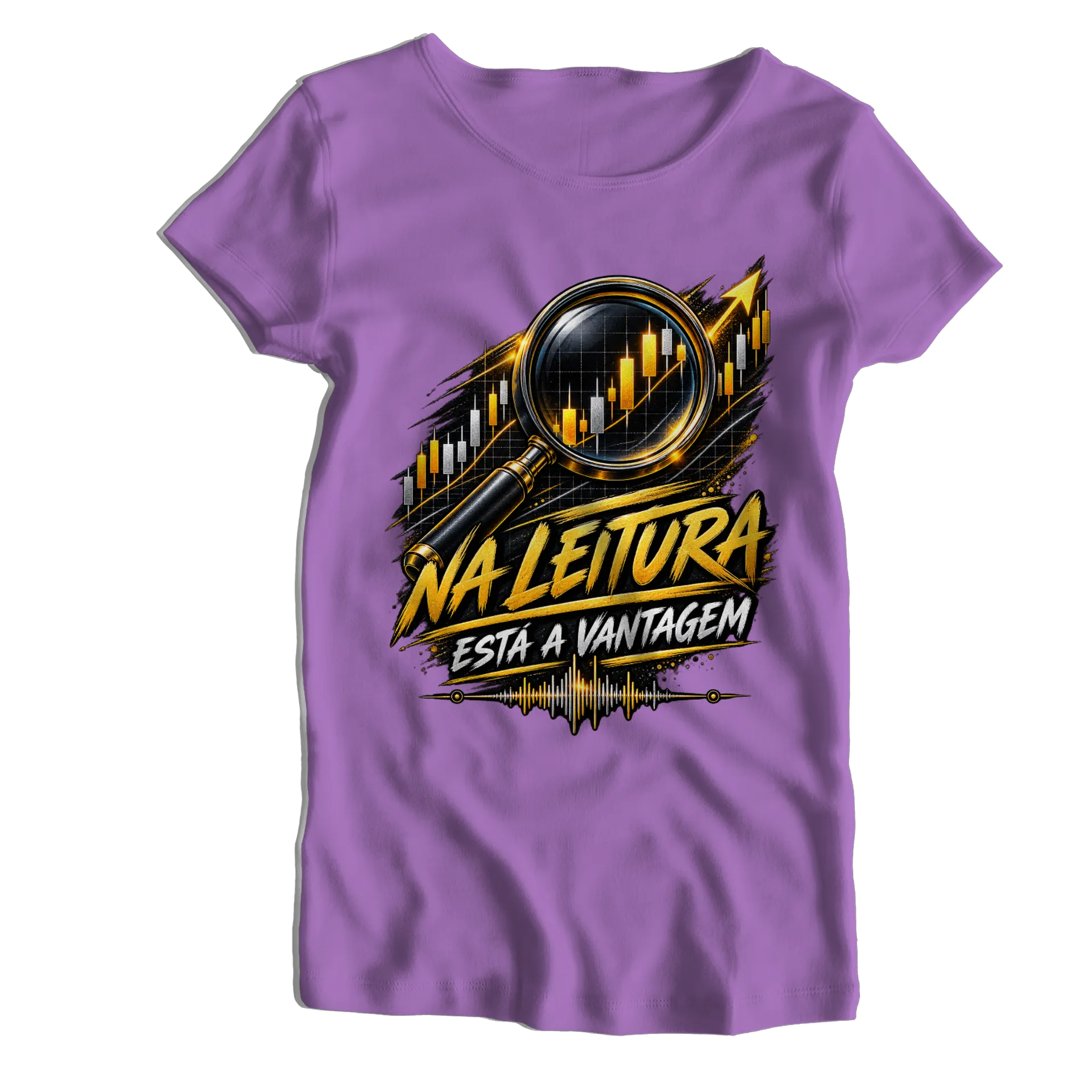 Camiseta Babylook Na Leitura Está a Vantagem 100% de UM DJ NA BOLSA — imagem 1 de 5