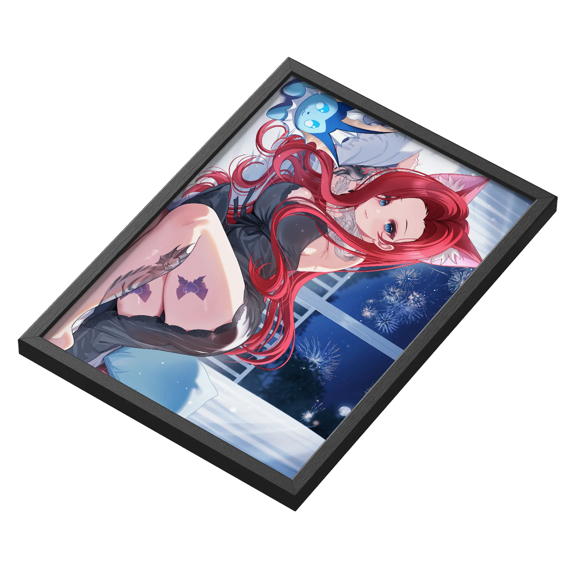 Quadro A3 Com Vidro Mermaid 🩷 Nighty Night Collection 🌌 - Imagem 3