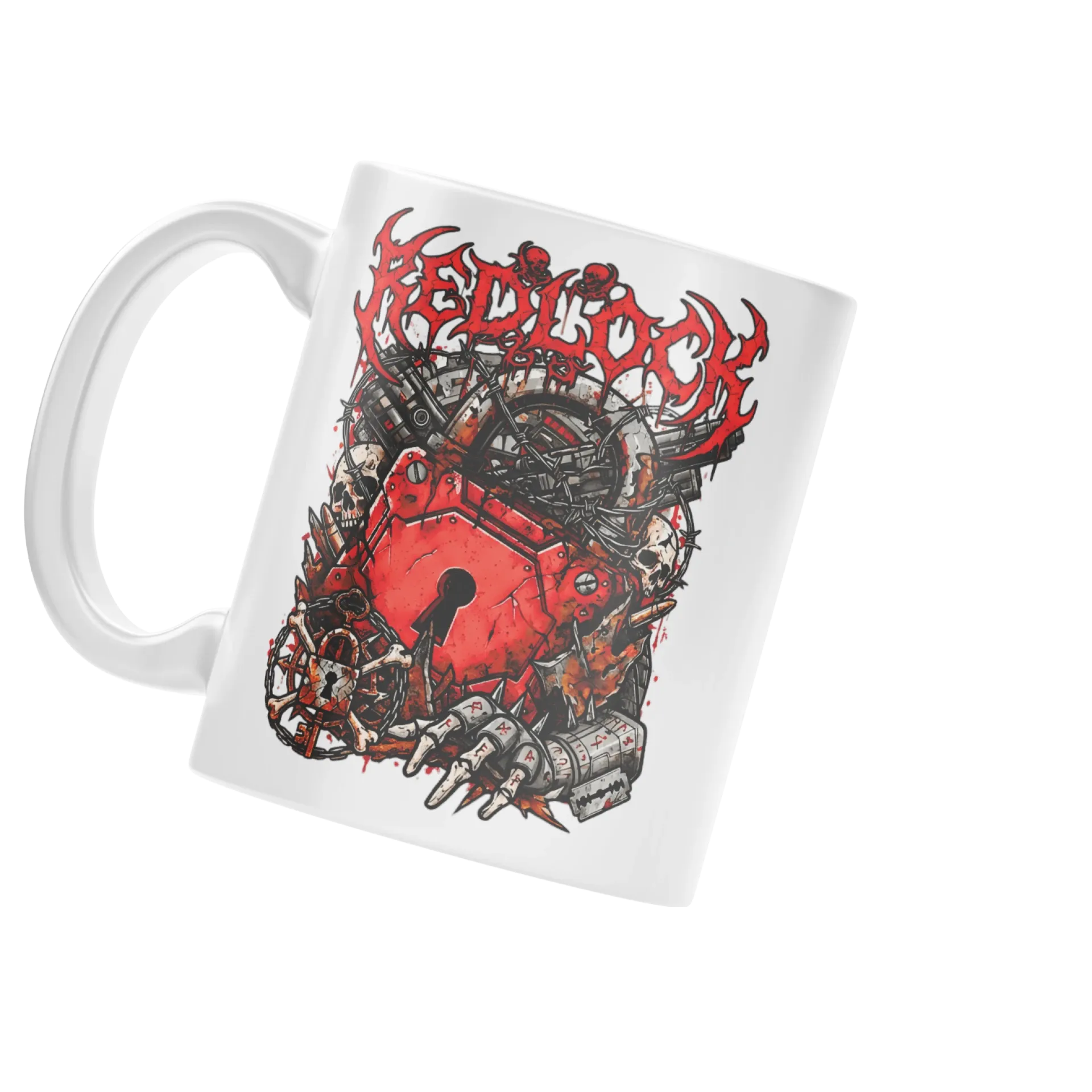 Caneca de REDLOCK🩸- WAR NEVER SEEN de War Never Seen