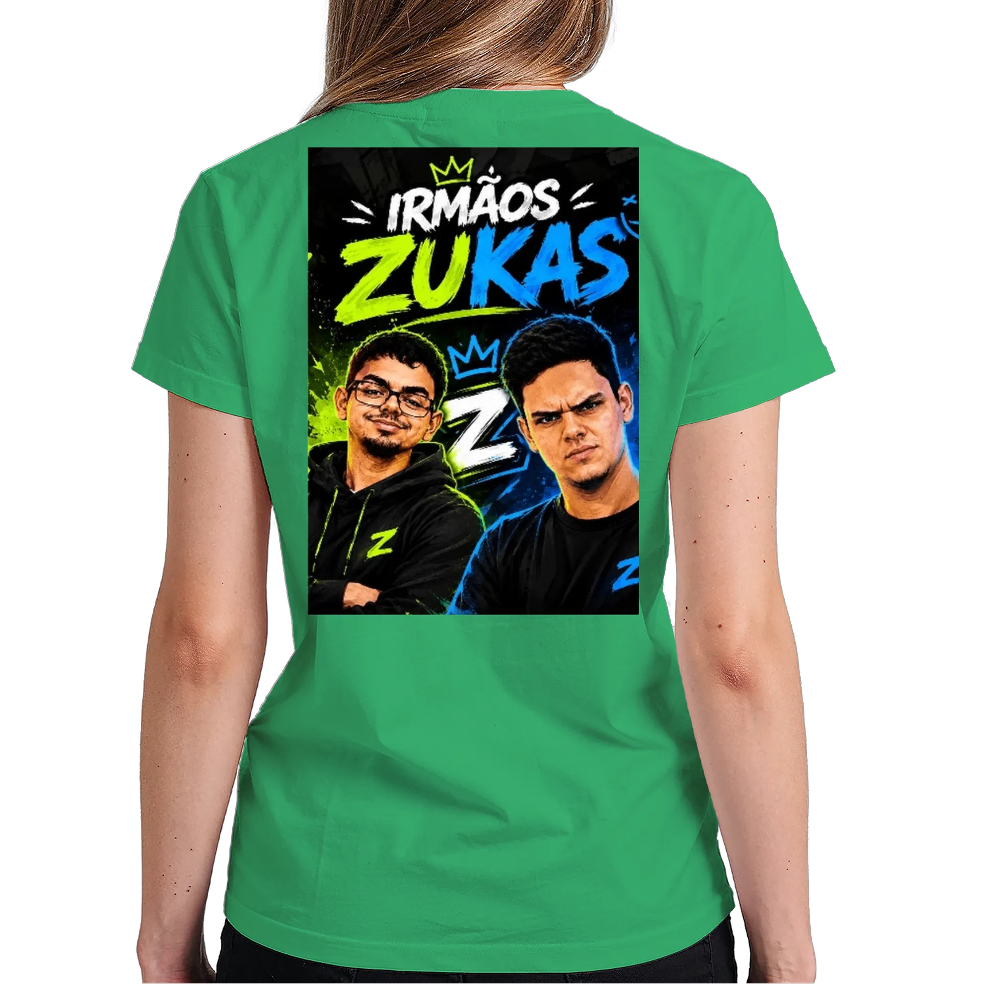 Camiseta DuaZz ZUKás Estampa YouTube 100% Algodão - Imagem 5