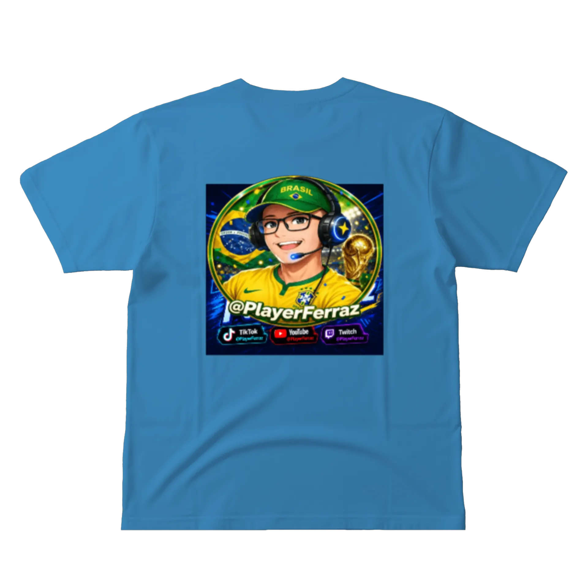 Camiseta PlayerFerraz Cores do Brasil de PlayerFerraz