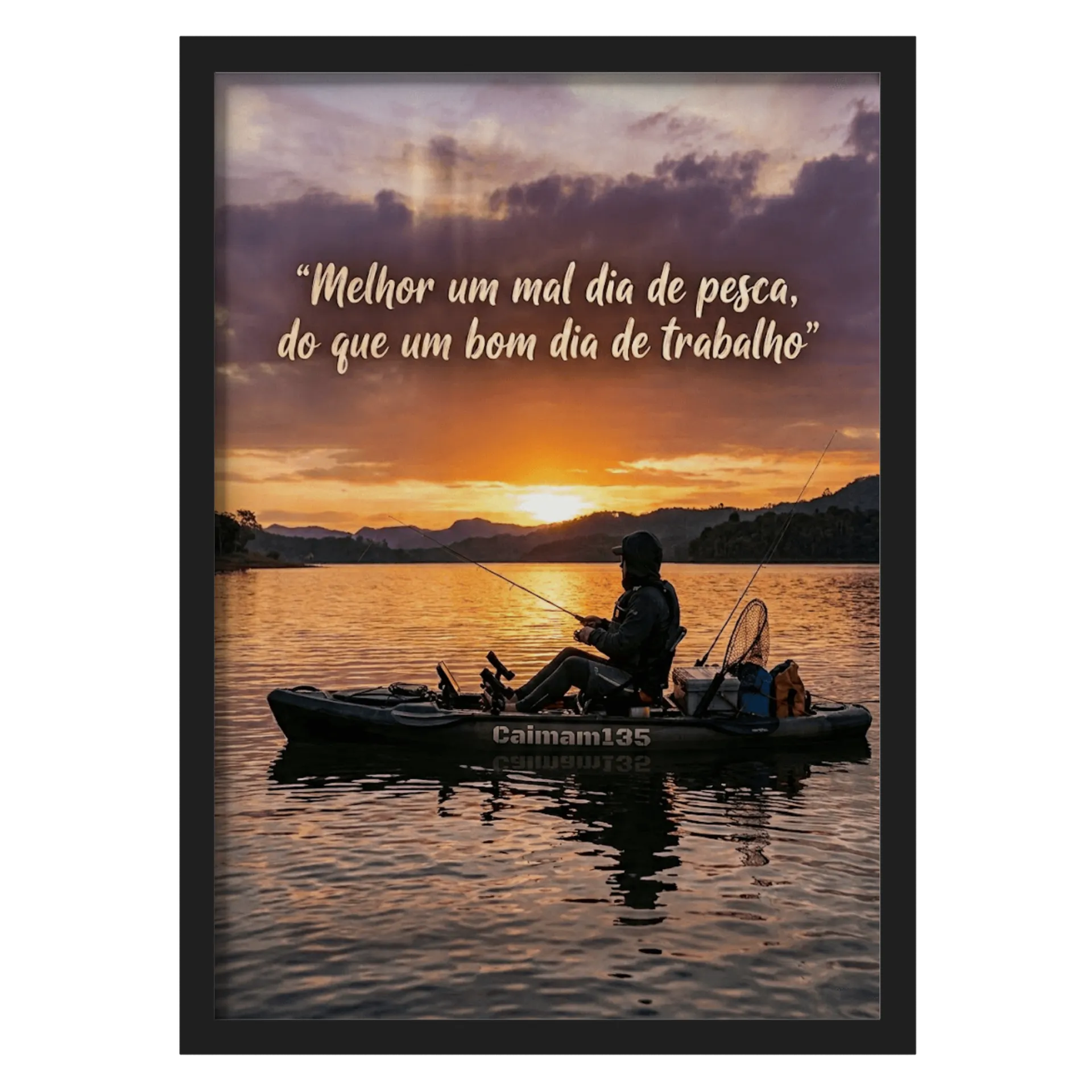 Quadro A3 personalizado Com Vidro - Imagem 1