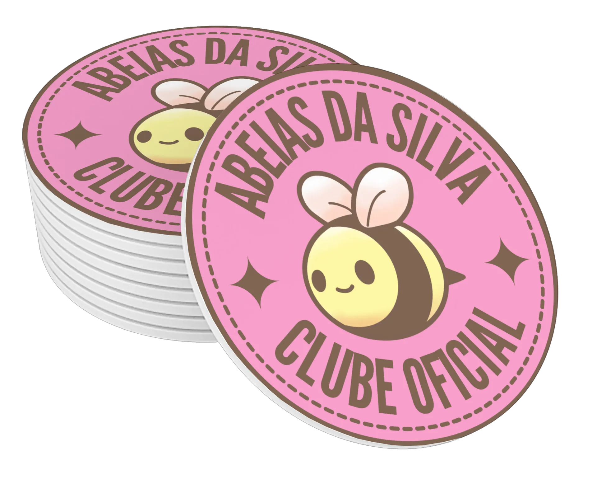 Porta-copos "Abeias da Silva" - Versão Cute - Imagem 1