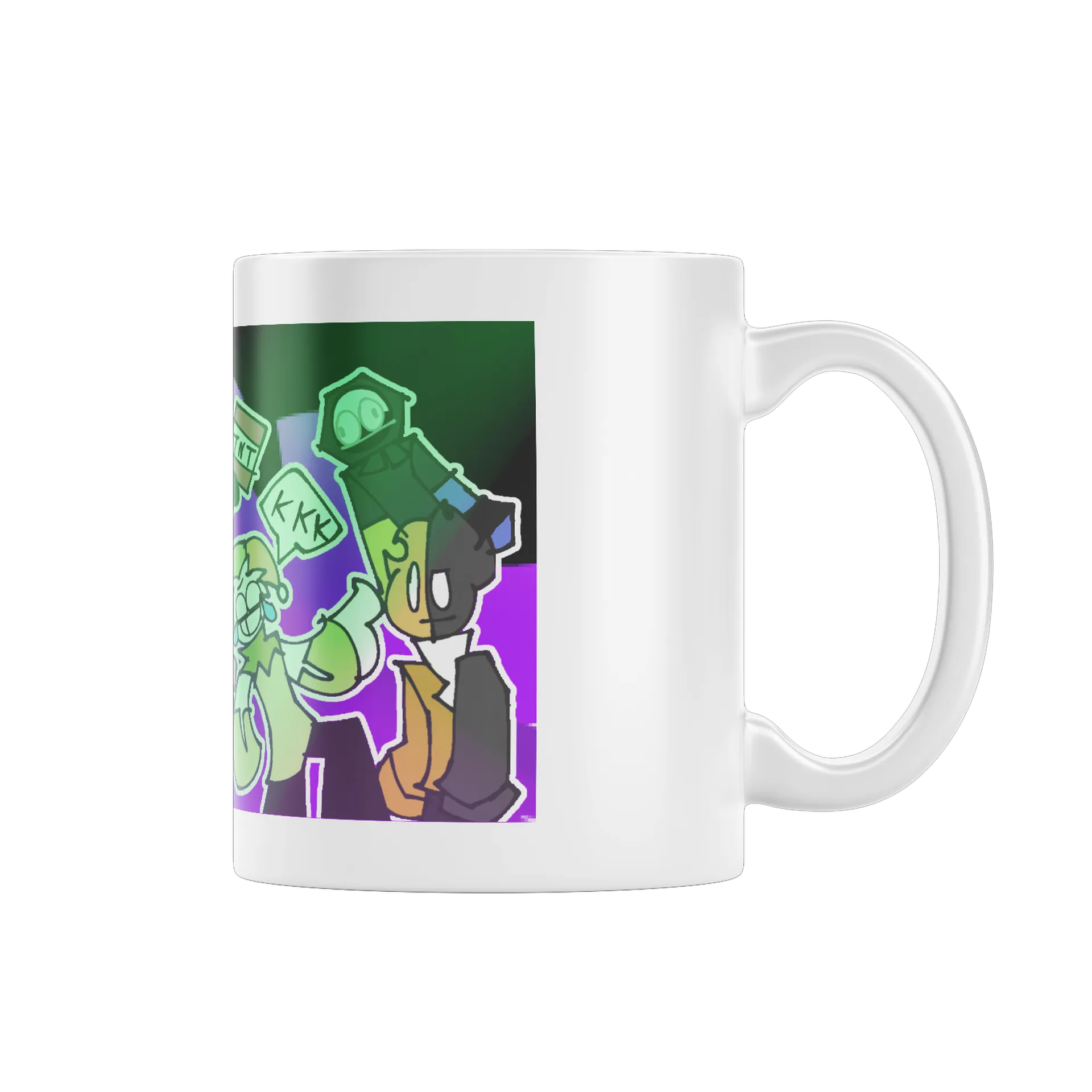 Caneca Estampa Grupo Desenho Colorido 325ml de XElectronz — imagem 1 de 4
