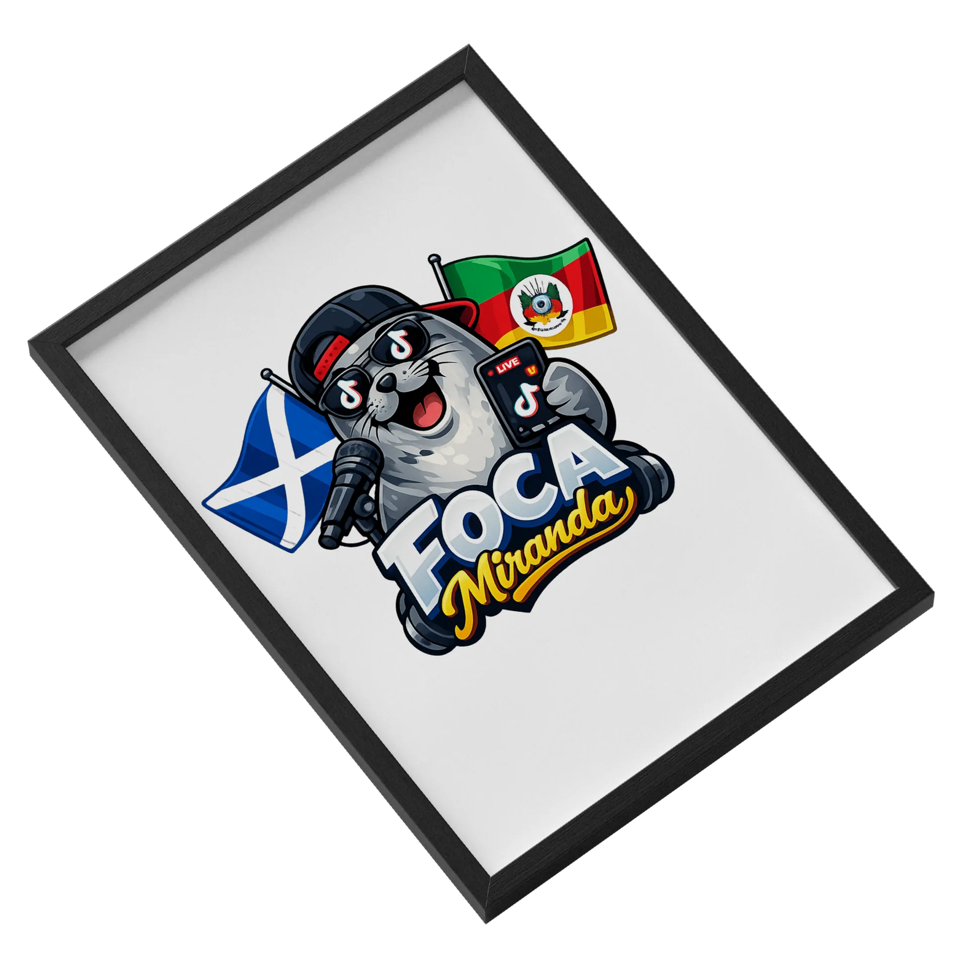 Quadro A3 personalizado de Eliseu