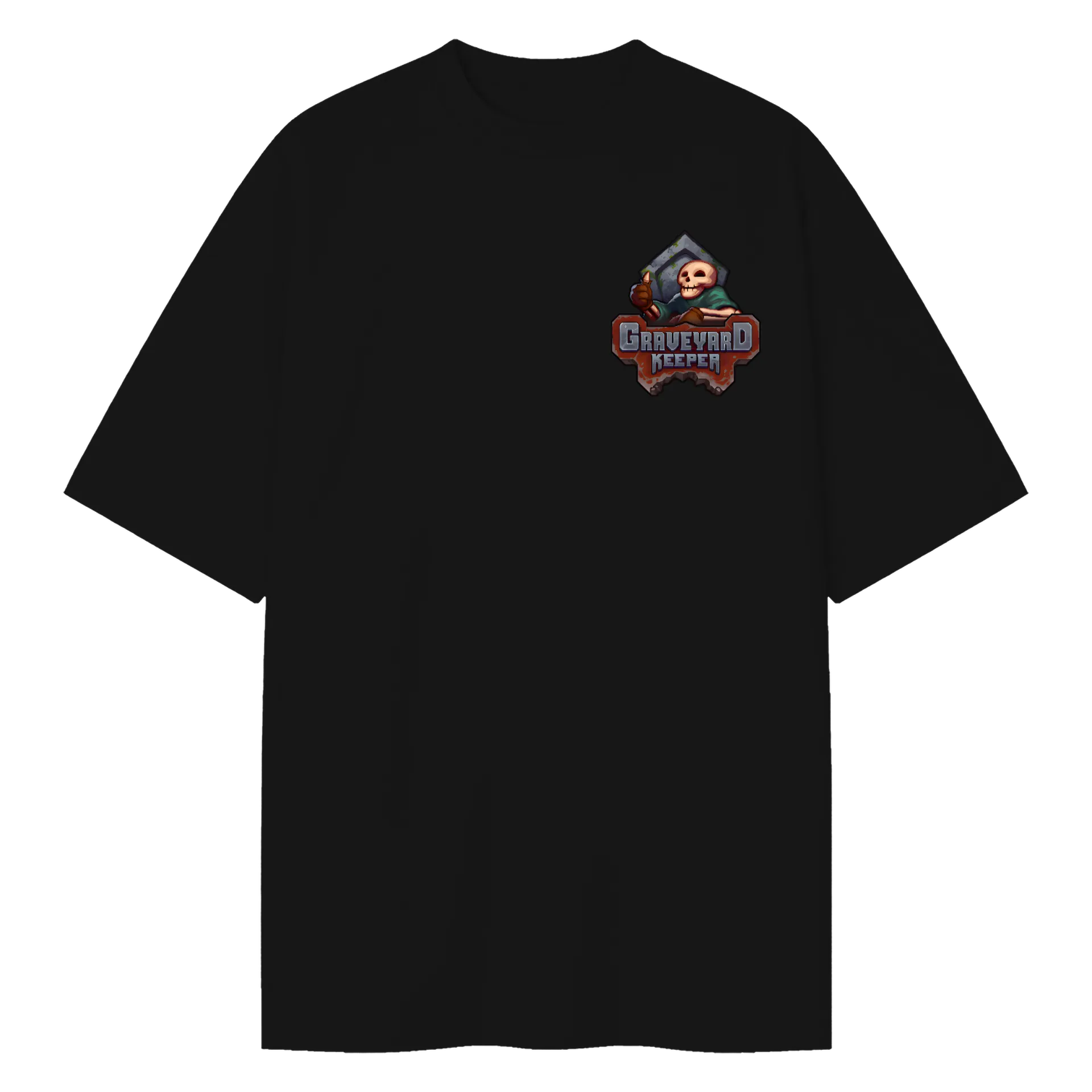Camiseta Oversized Graveyard keeper - Imagem 3