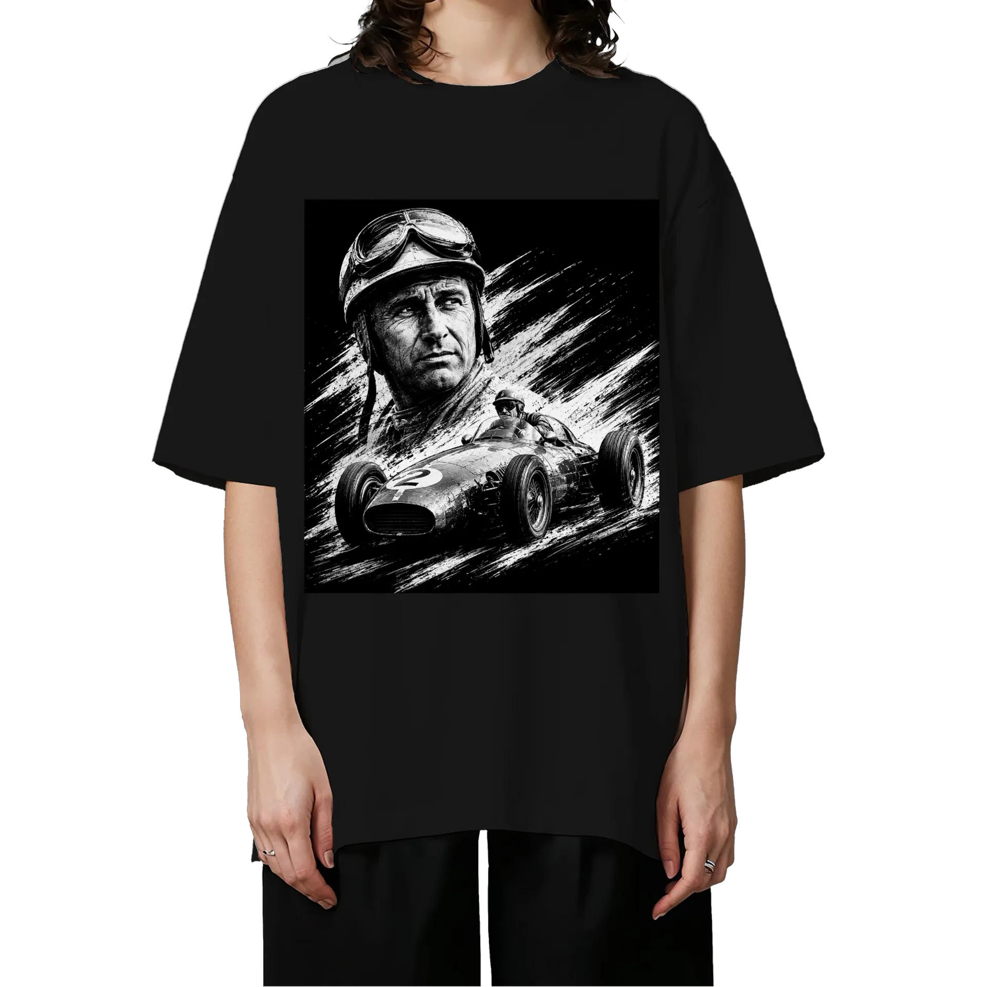 Camiseta Oversized Juan Manuel Fangio by Grid de Largada - Imagem 3
