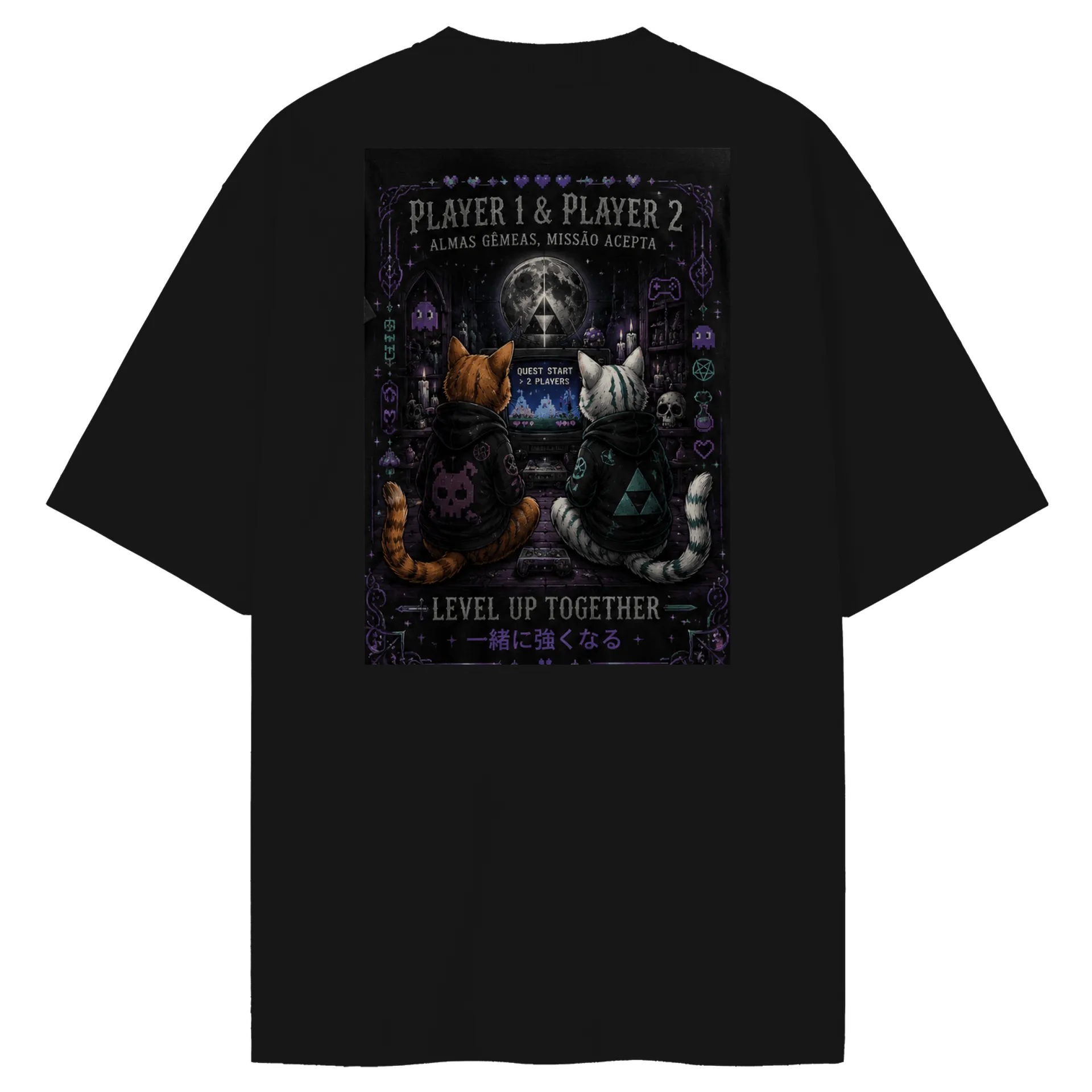 Camiseta Cat místico - Imagem 2