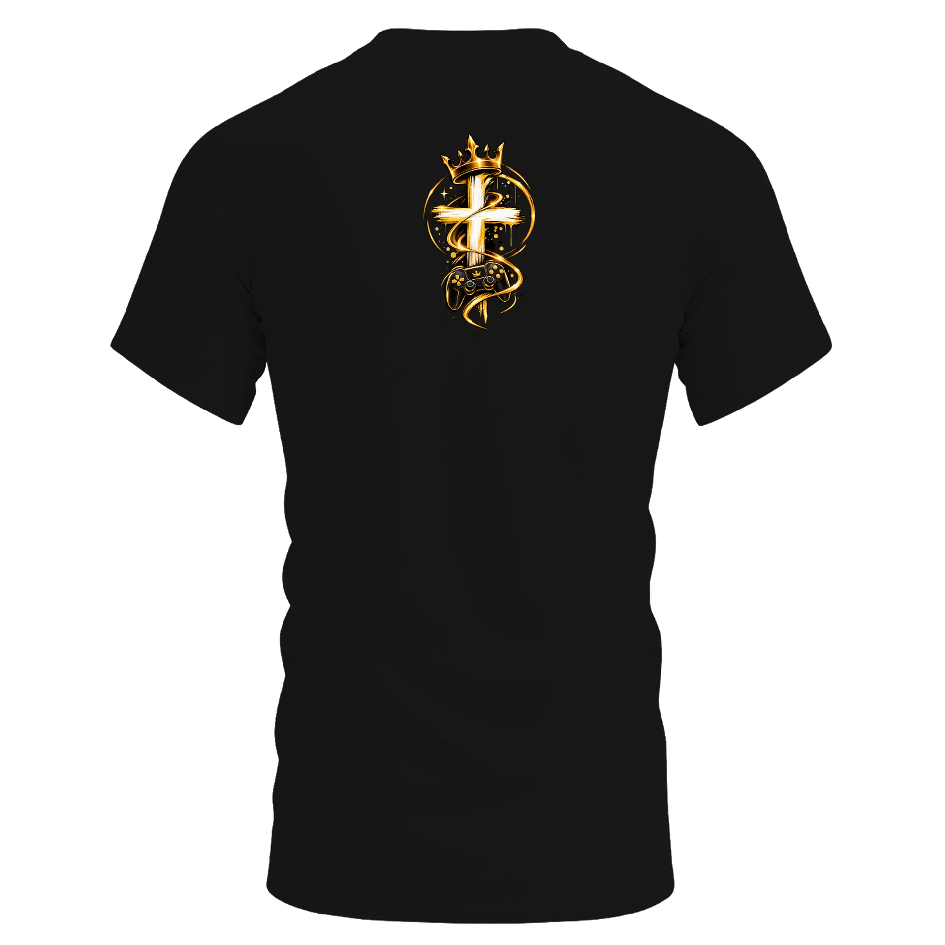 Camiseta Dry Fit Deus é a Minha Gameplay Respirável - Imagem 2