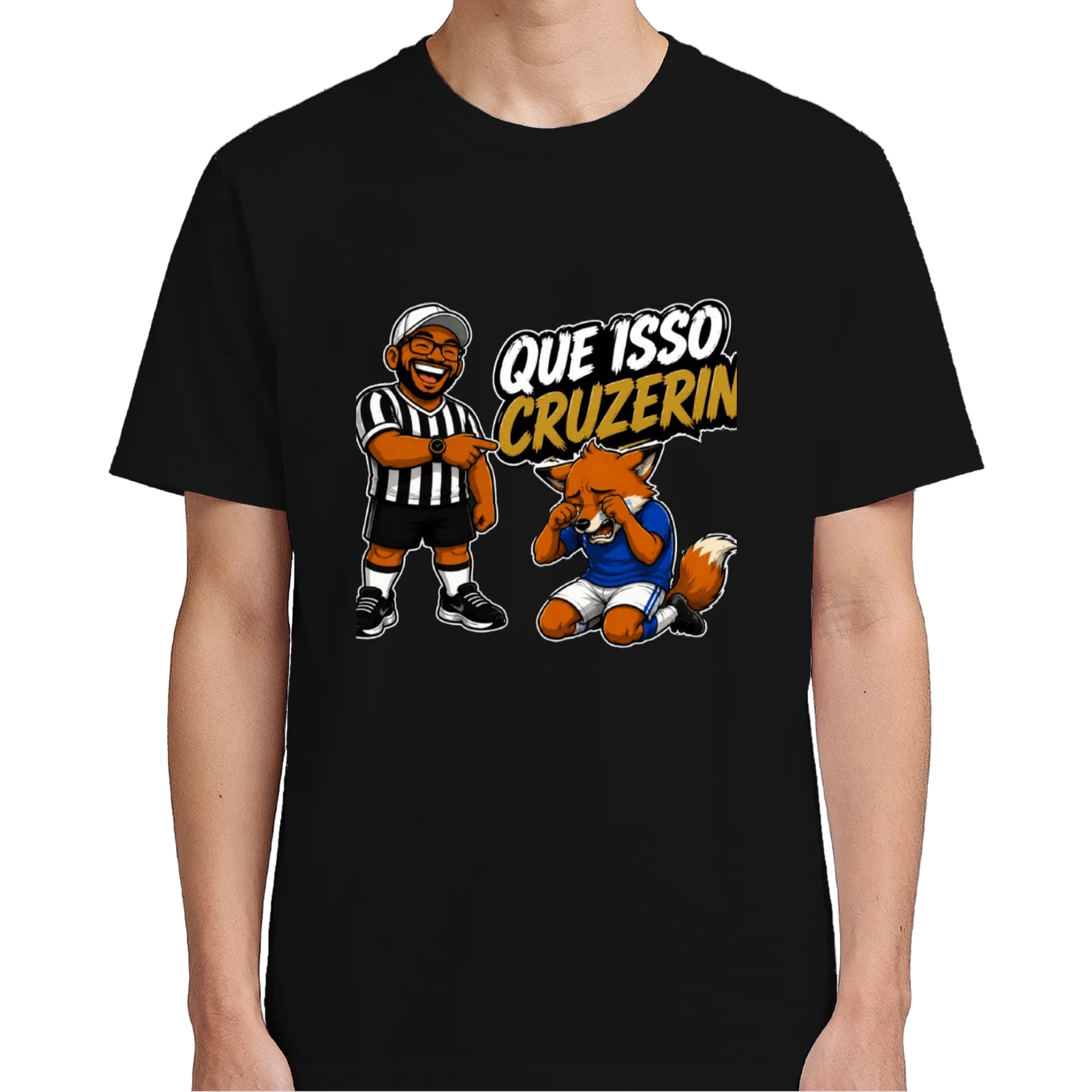 Camiseta “Que isso cruzerin” de Mauricio Dias — imagem 4 de 6