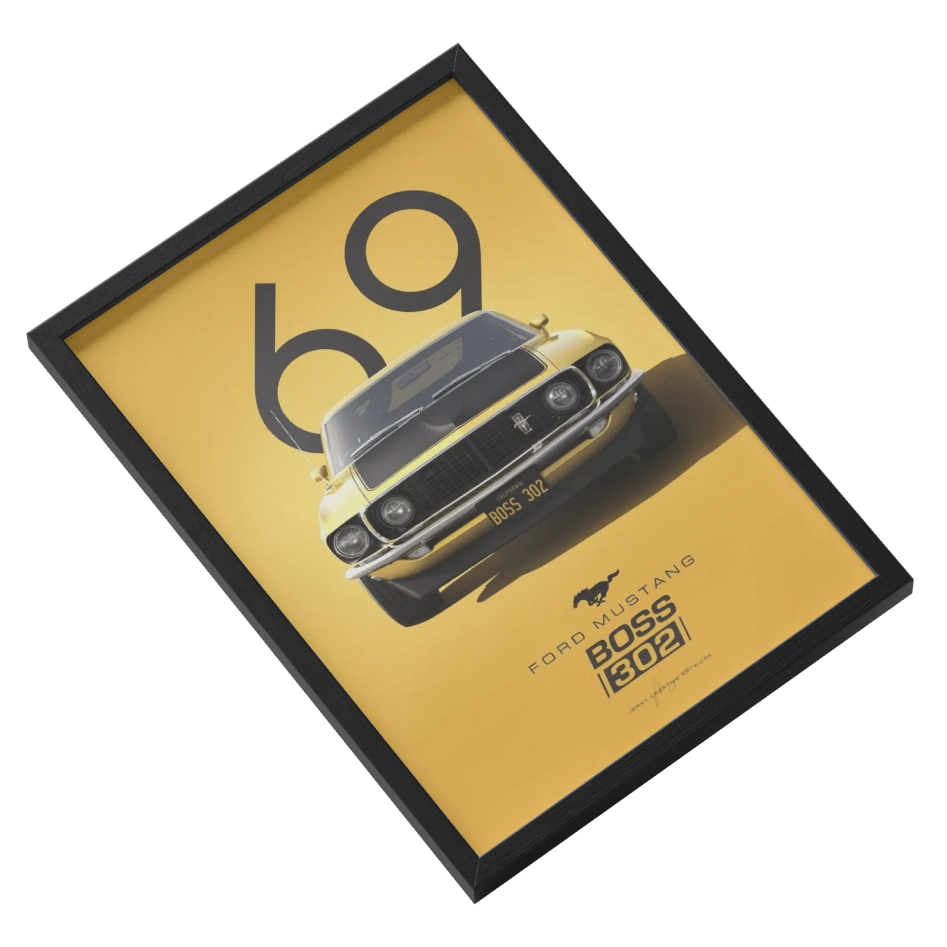 Quadro do Ford mustang 69 - Imagem 2