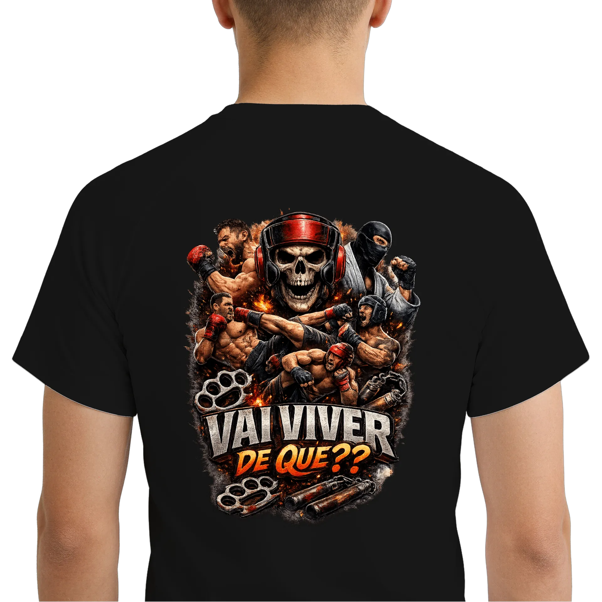 Camiseta DryFit mestres da fúria-Vai viver de que?? - Imagem 6