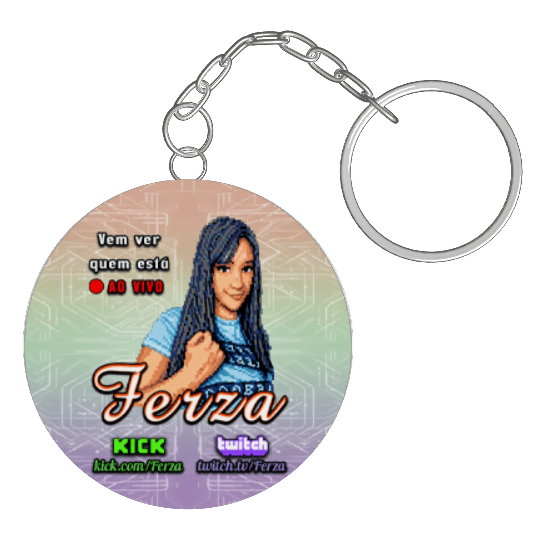 Chaveiro - Ferza ao vivo ! - Imagem 3