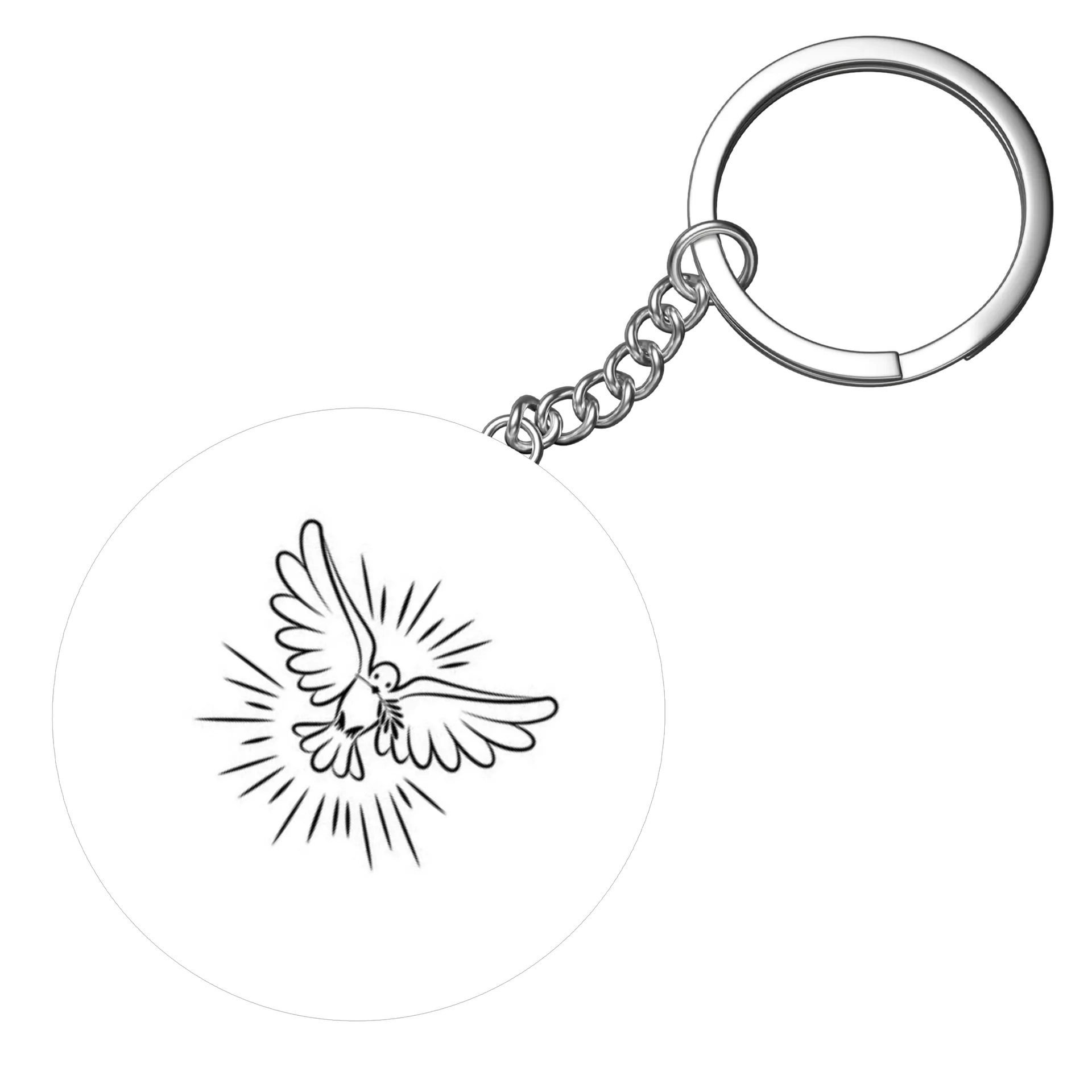 Chaveiro personalizado Paz de EmporioSolaire — imagem 3 de 3