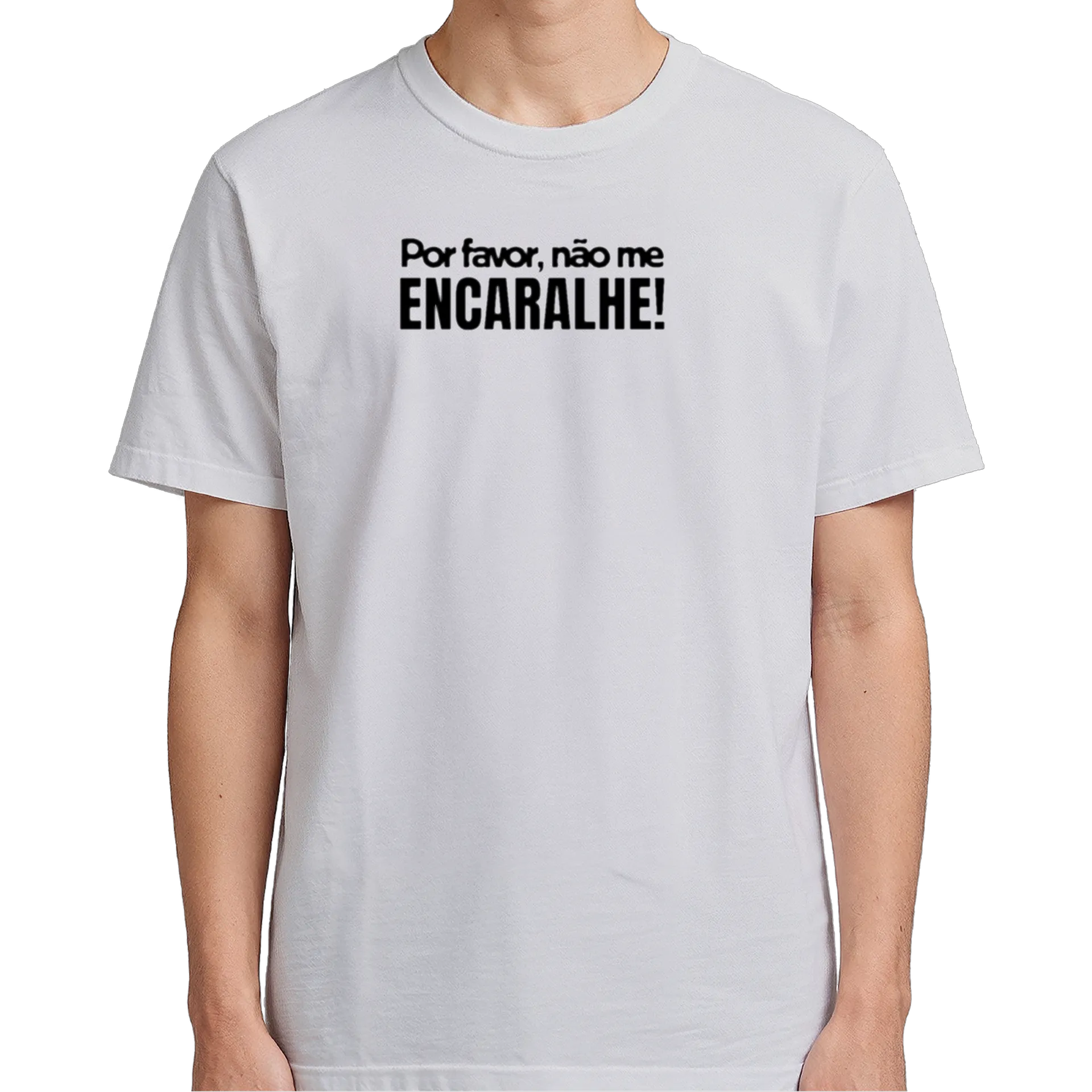 Camiseta Estampa Não me encaralhe! 100% algodão - Imagem 5