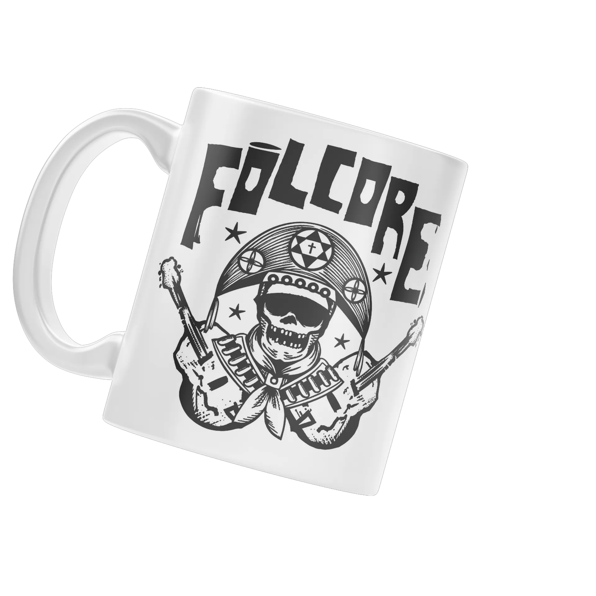 Caneca Folcore logo  de loja do Franklin — imagem 3 de 4