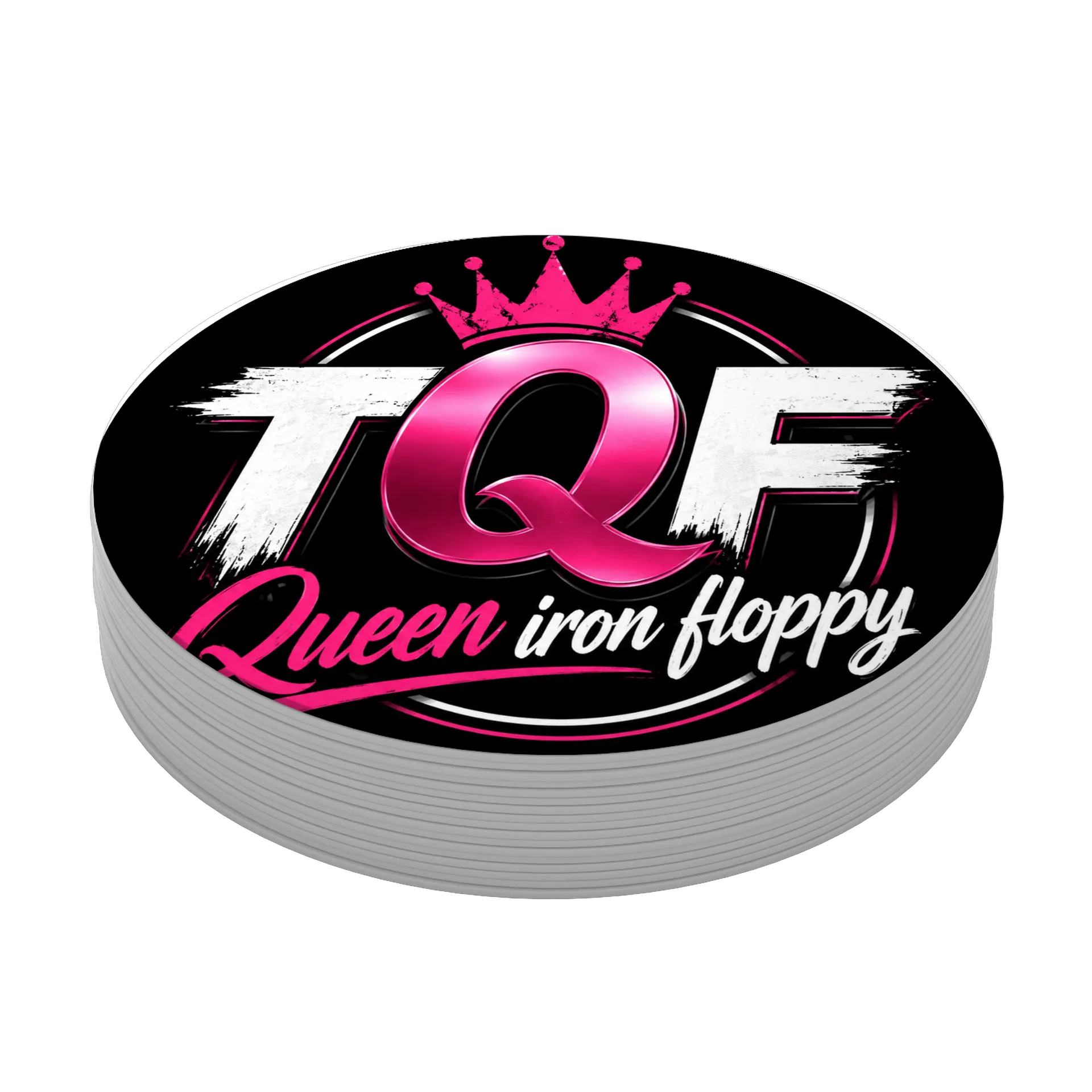Porta-copo MDF Estampa Queen Iron Floppy - Imagem 4