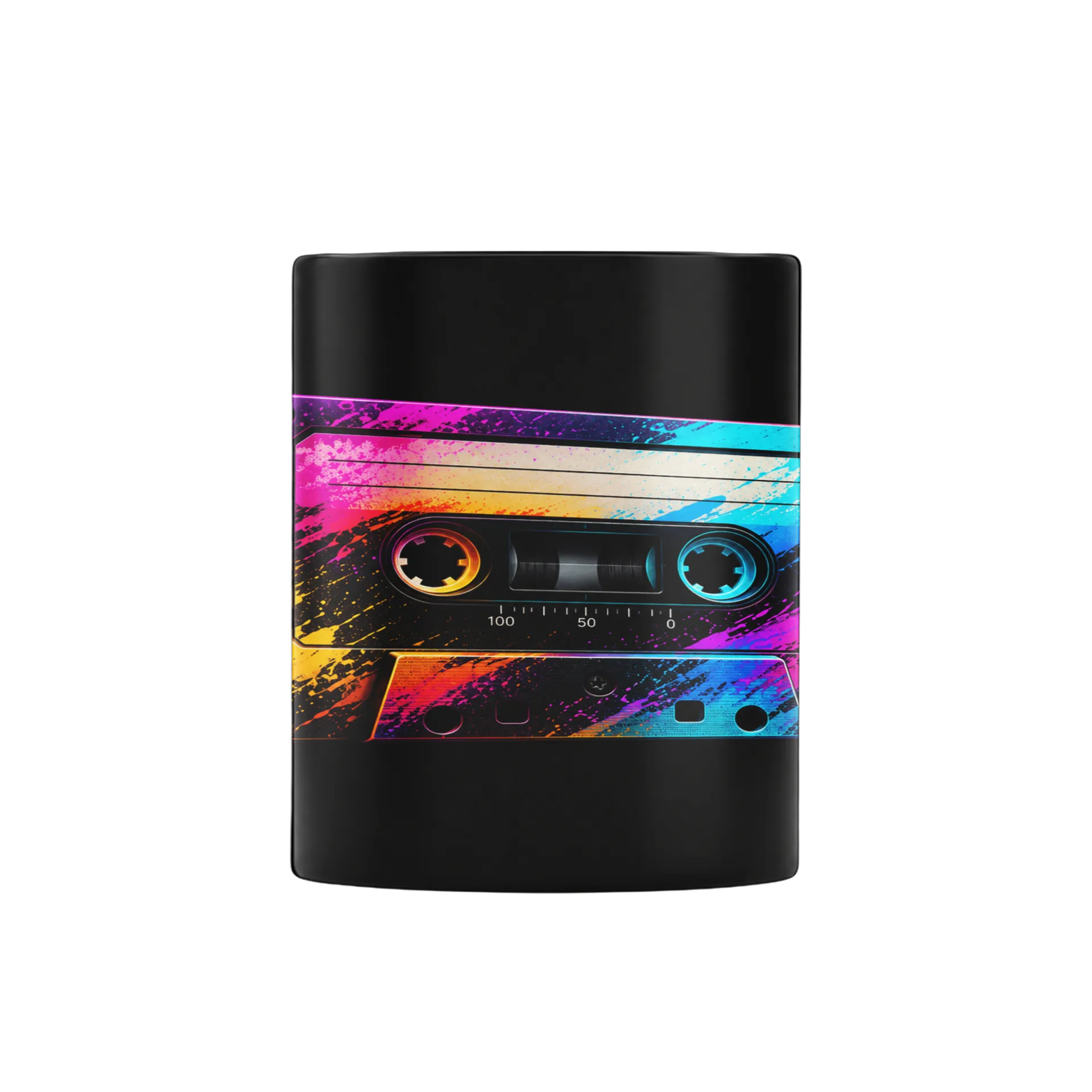 Caneca Porcelana Multicor Cassete Cassete 325ml - Imagem 3