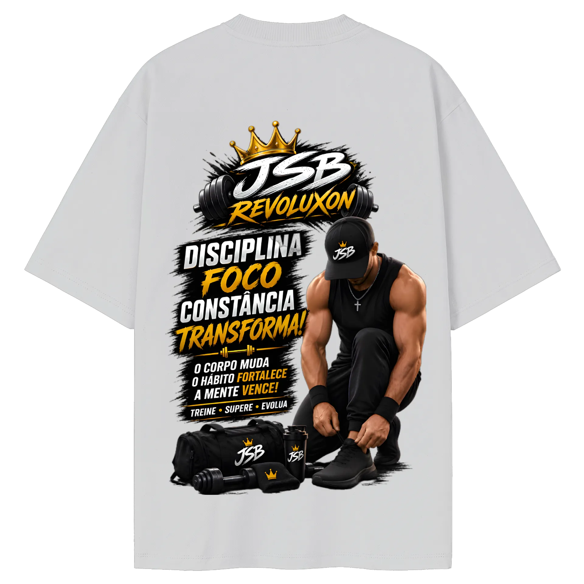 Camiseta jsbrevoluxon Oversized - Imagem 2