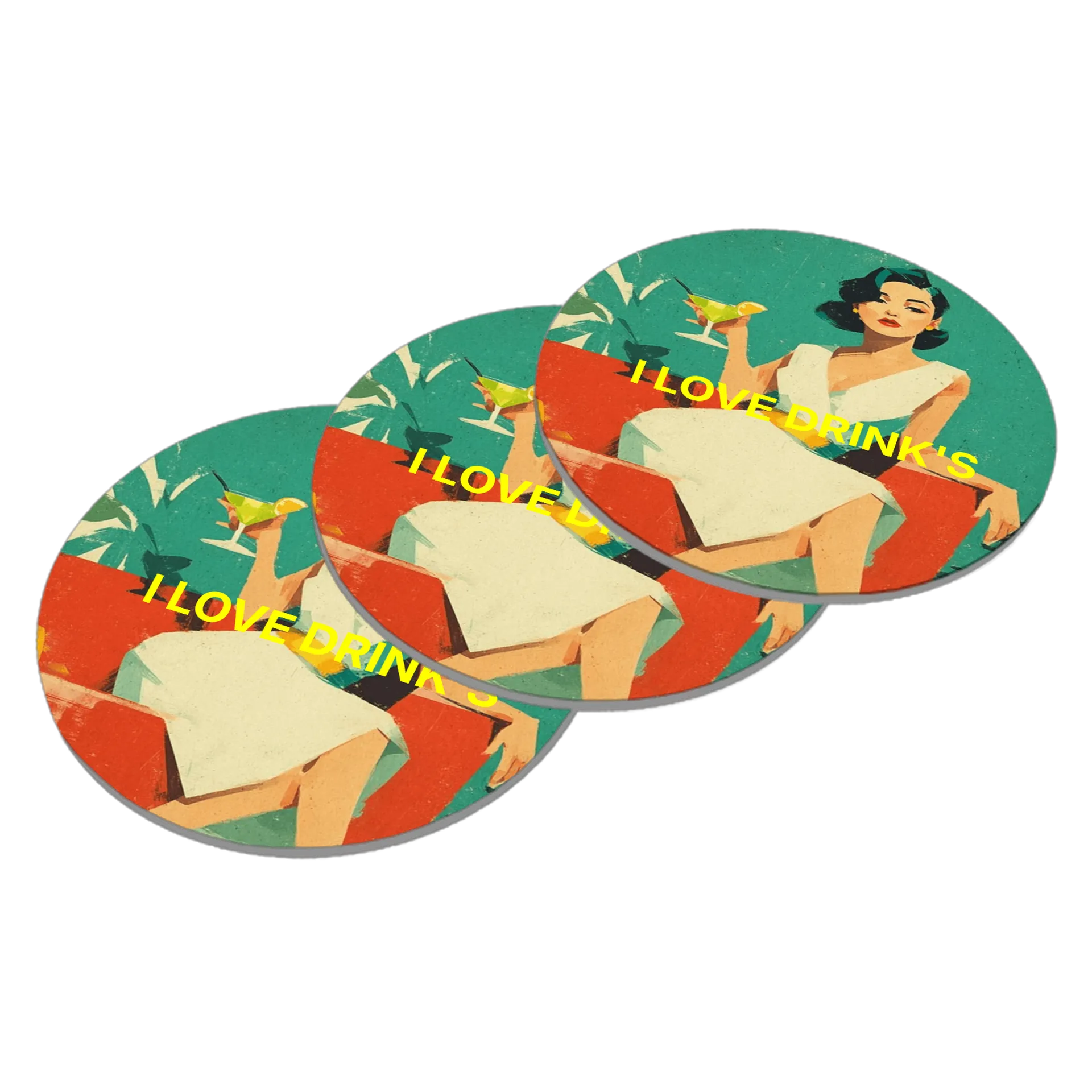 Porta-copos personalizado Vintage - Imagem 2