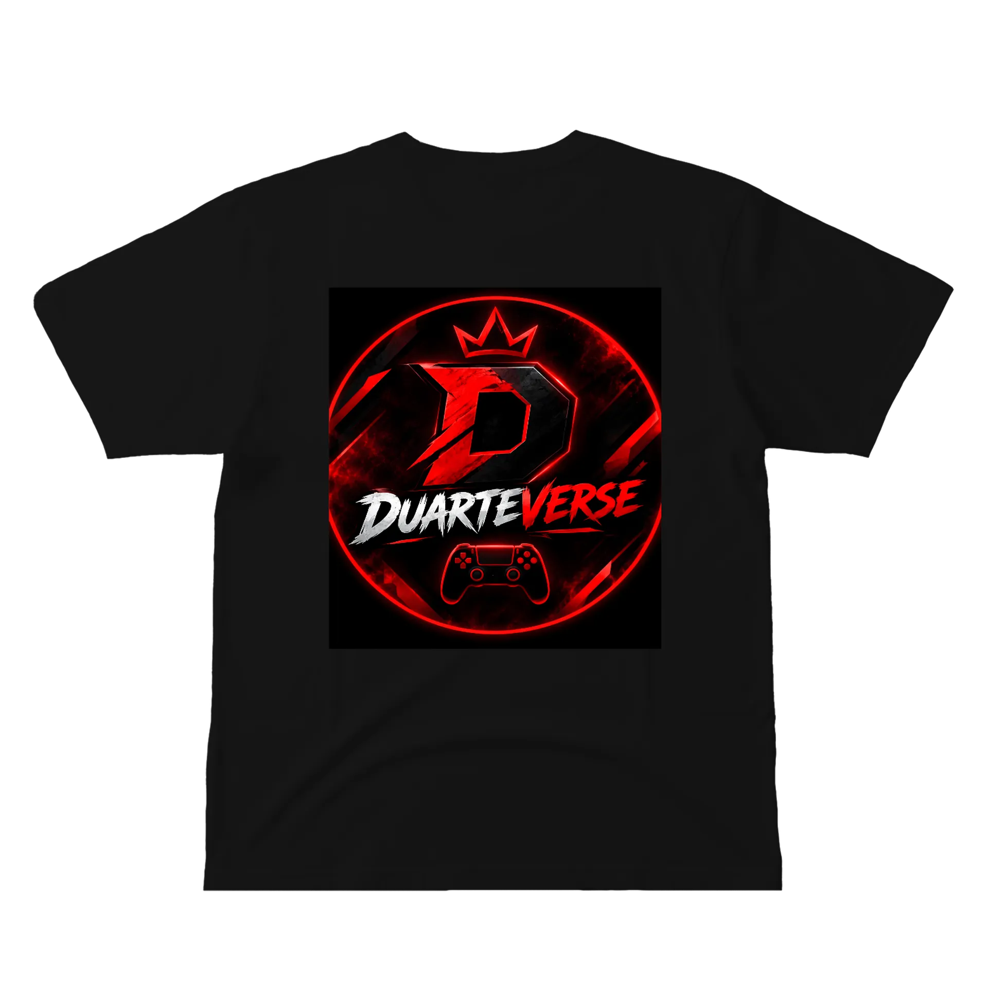 Camiseta Duarteverse 100% Algodão Preto de Guilherme Duarte  — imagem 2 de 6
