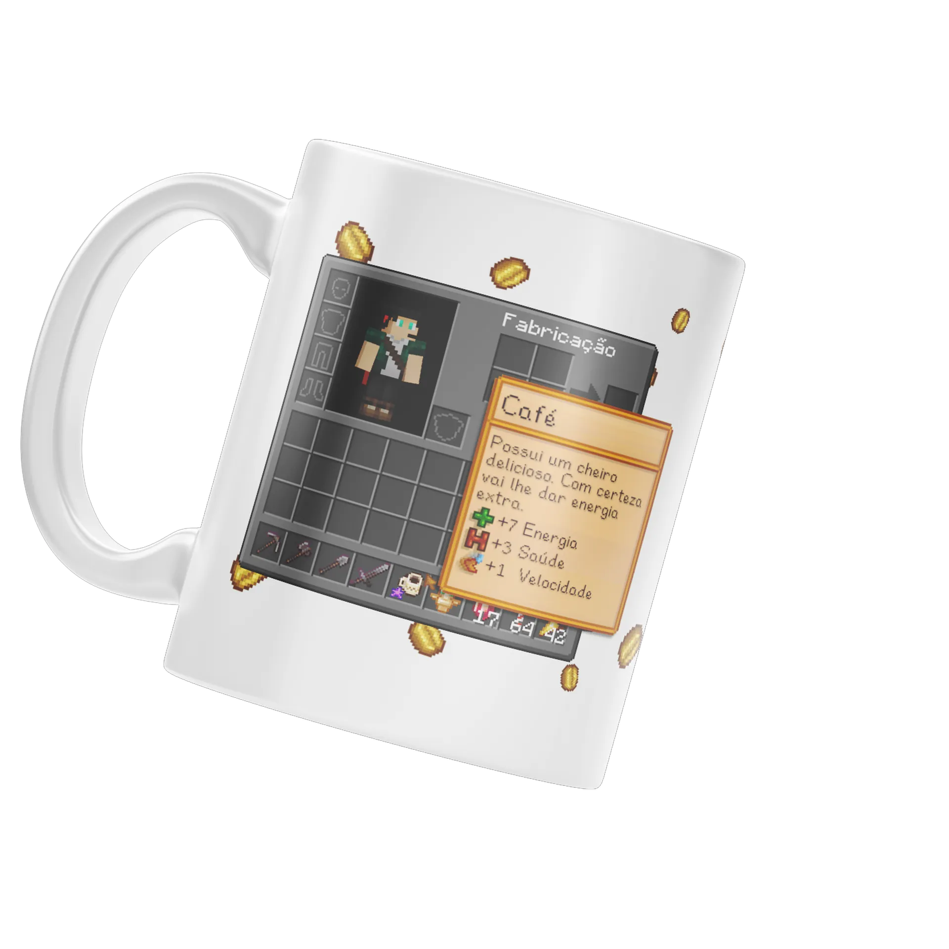 TheuzBrito17 - Caneca Stardew Coffee - Imagem 3
