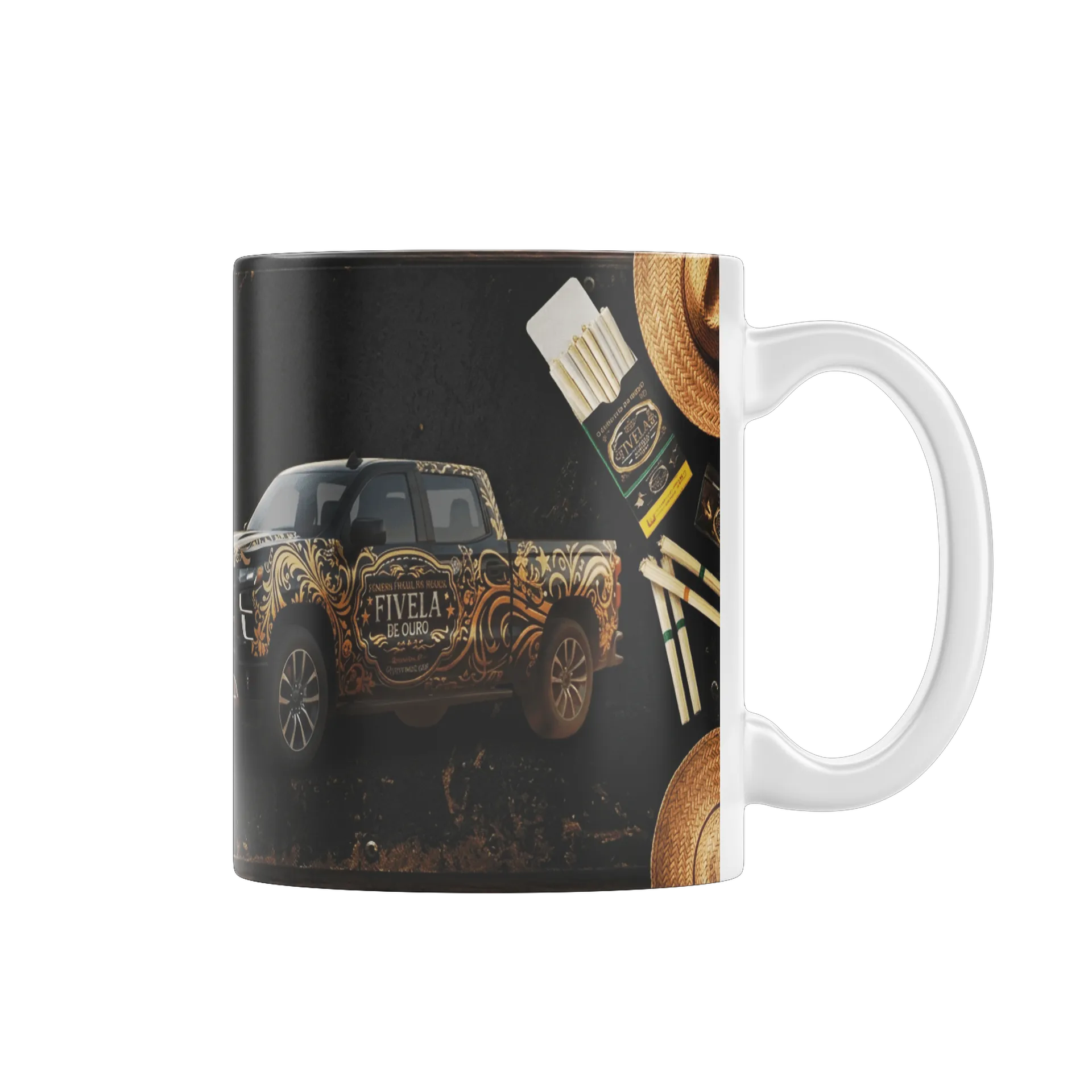 Caneca personalizada - Fivela de Ouro Paiero de Barretos & Lembranças Exclusivas! — imagem 1 de 4
