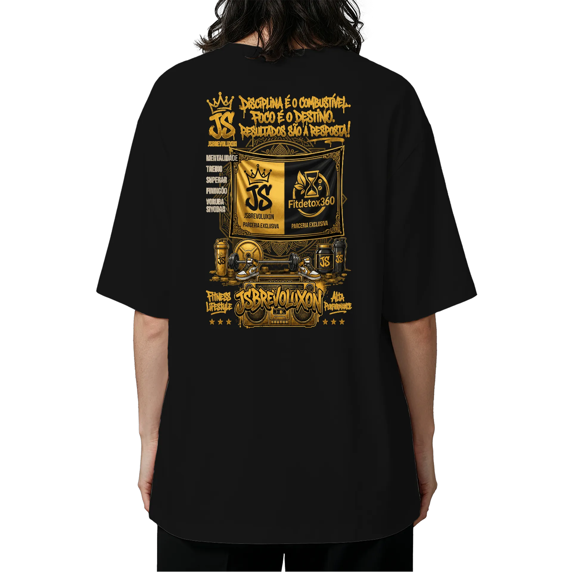 Camiseta Oversized jsbrevoluxon  - Imagem 5
