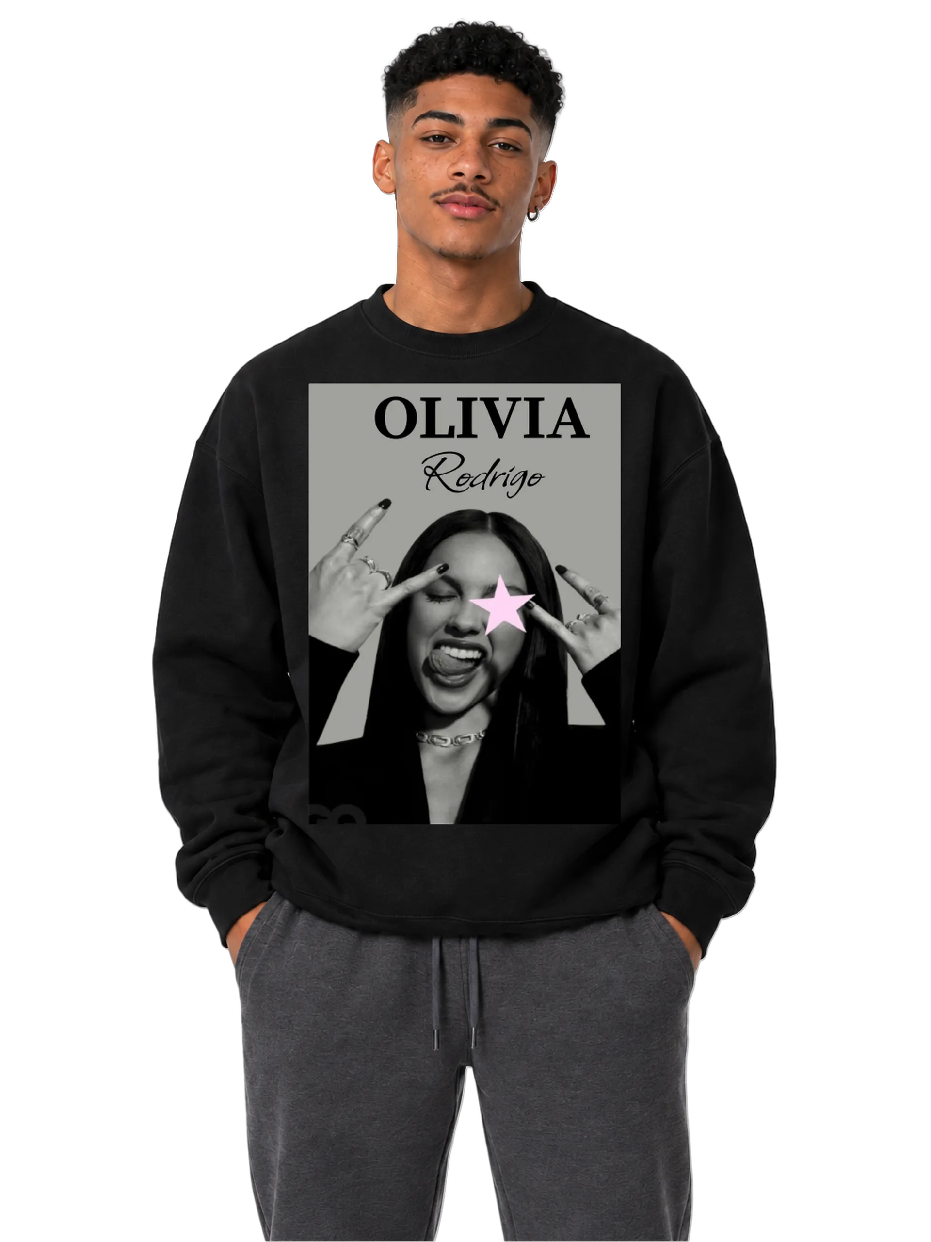 Suéter Moletom Olivia Rodrigo - Imagem 3