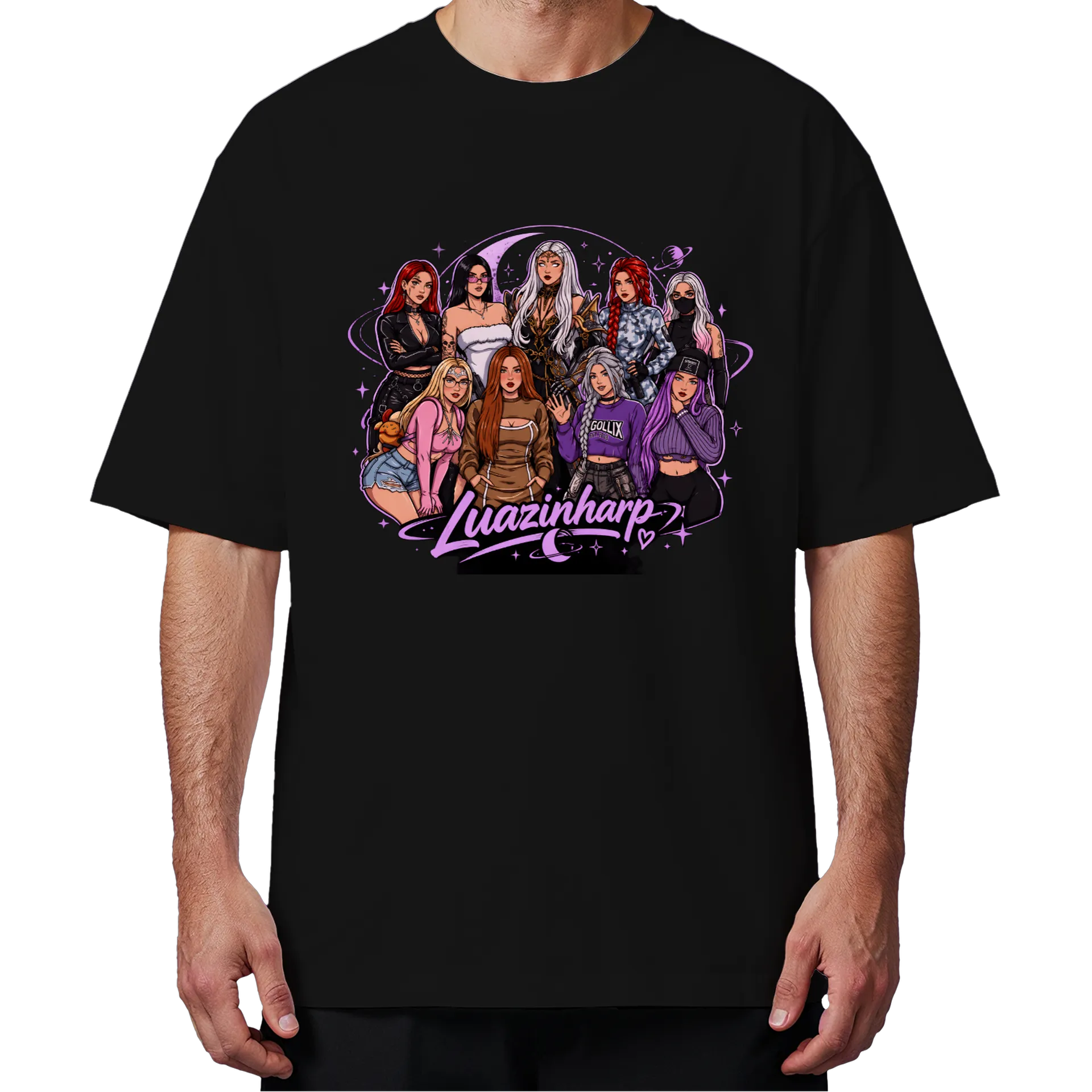 Camiseta Oversized • Personagens RP - Imagem 4