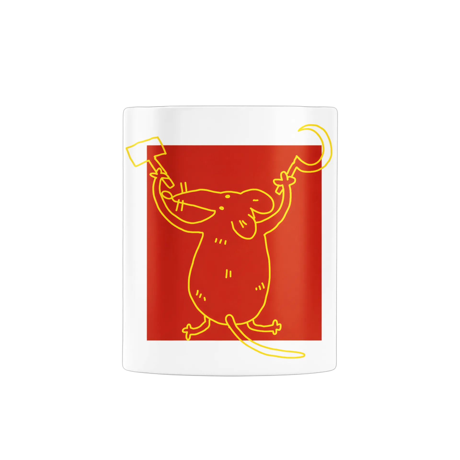 Caneca Rato Comunista - Imagem 2