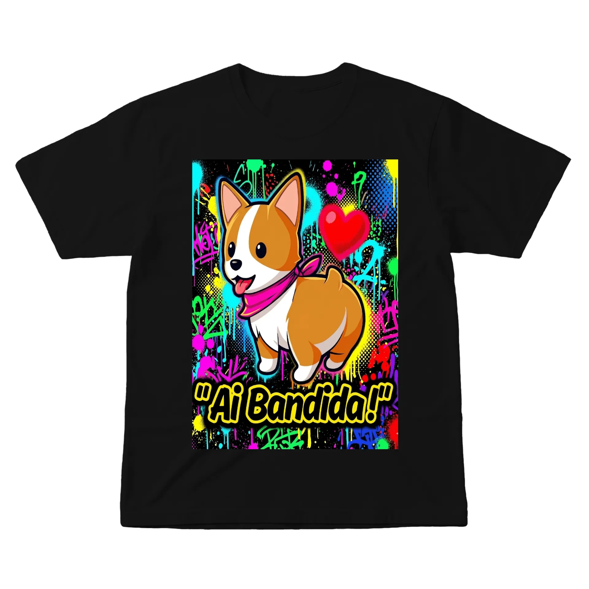 Camiseta Ai Bandida No Retrovisor  - Imagem 1