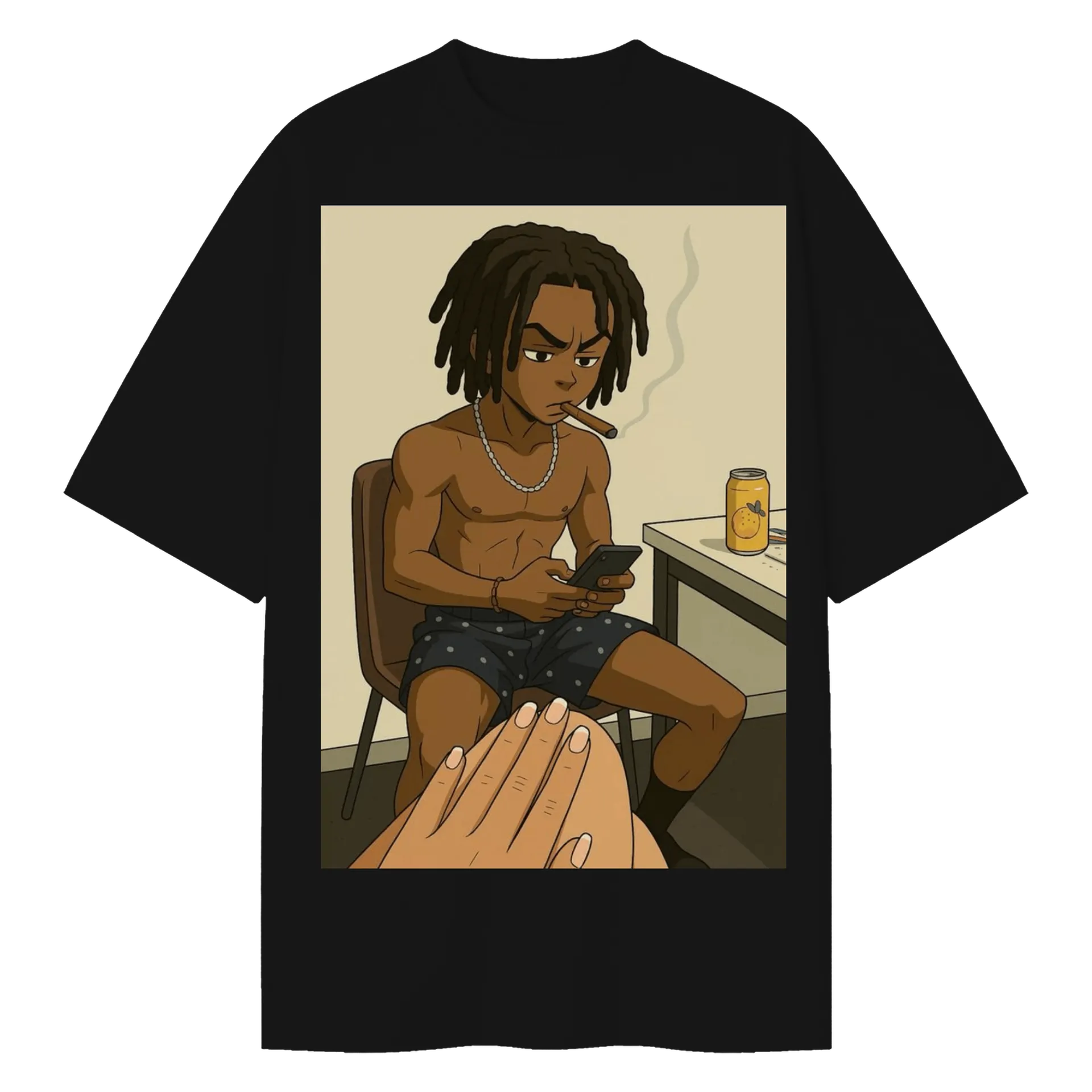 Camiseta Oversized de Kreyòl Style — imagem 1 de 6