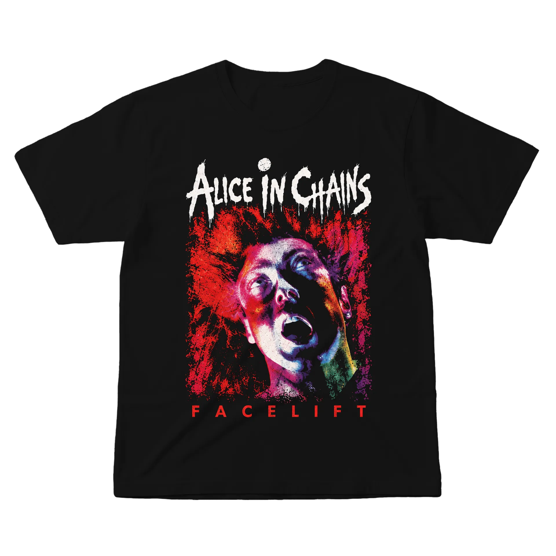 Camiseta Alice in Chains Facelift 100% algodão - Imagem 3