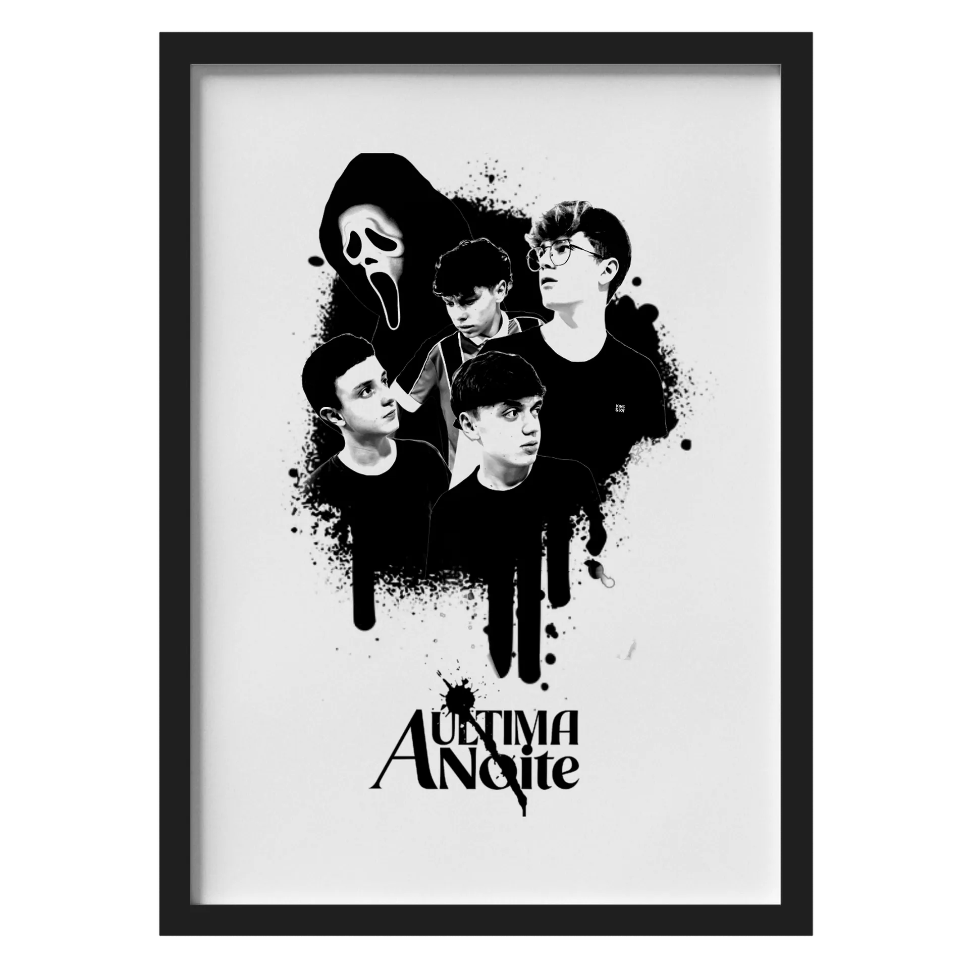 Quadro A3 “A Última Noite” de Gabizél