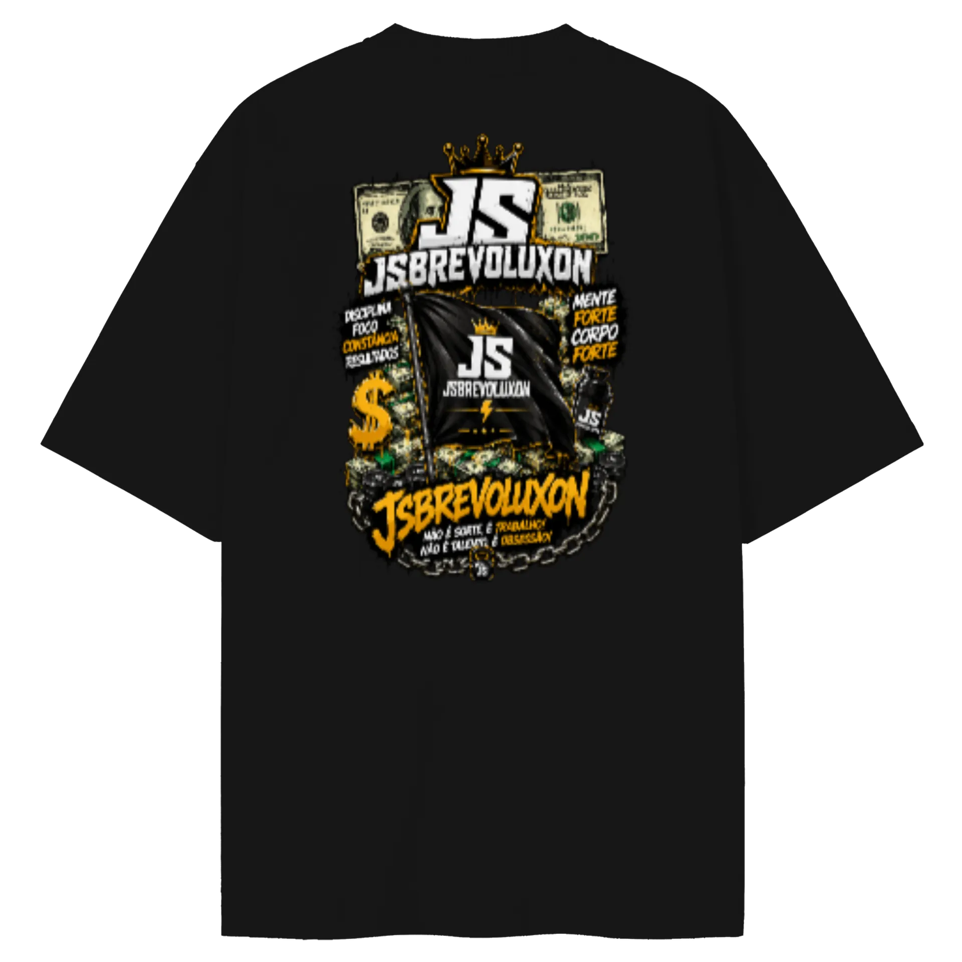 Camiseta Oversized jsbrevoluxon - Imagem 2