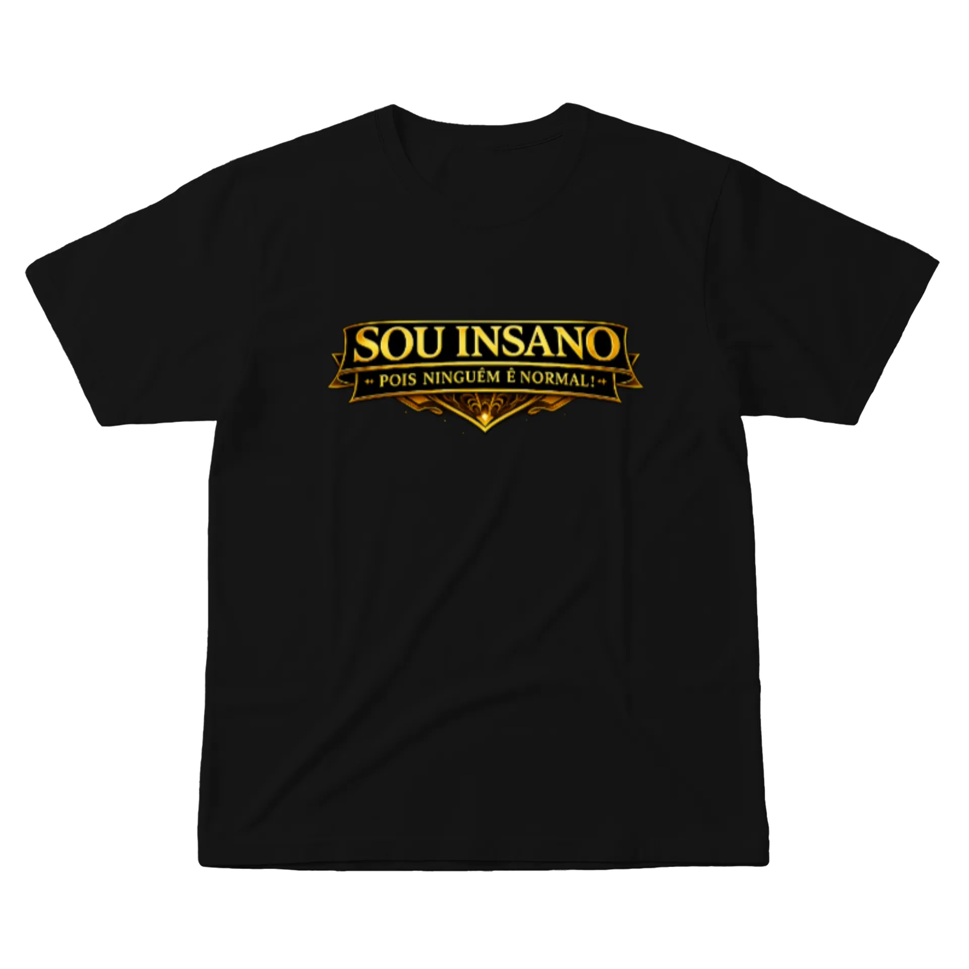 Camiseta Alg. Sou Insano - Imagem 1