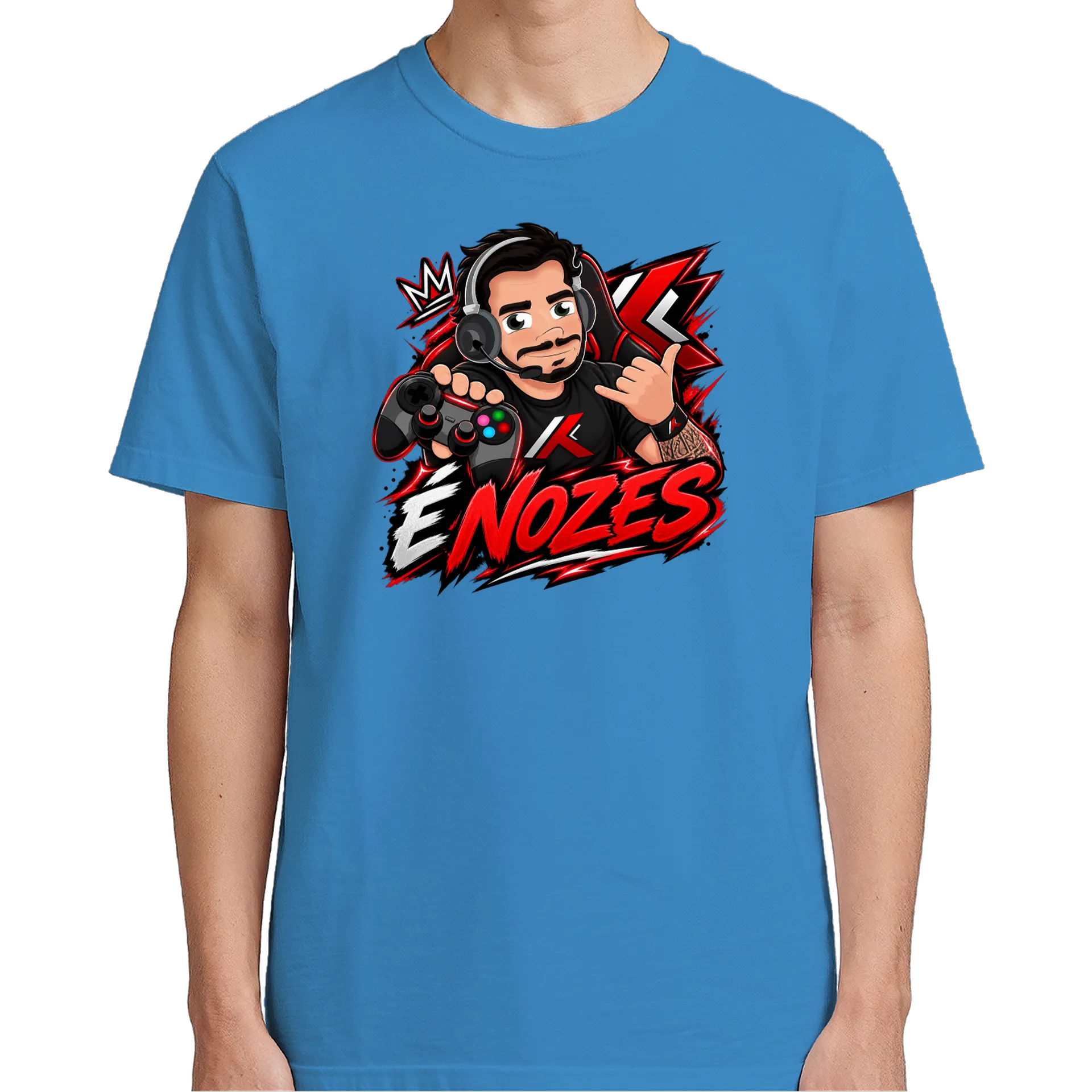Camiseta Estampa Enozes 100% Algodão - Imagem 5