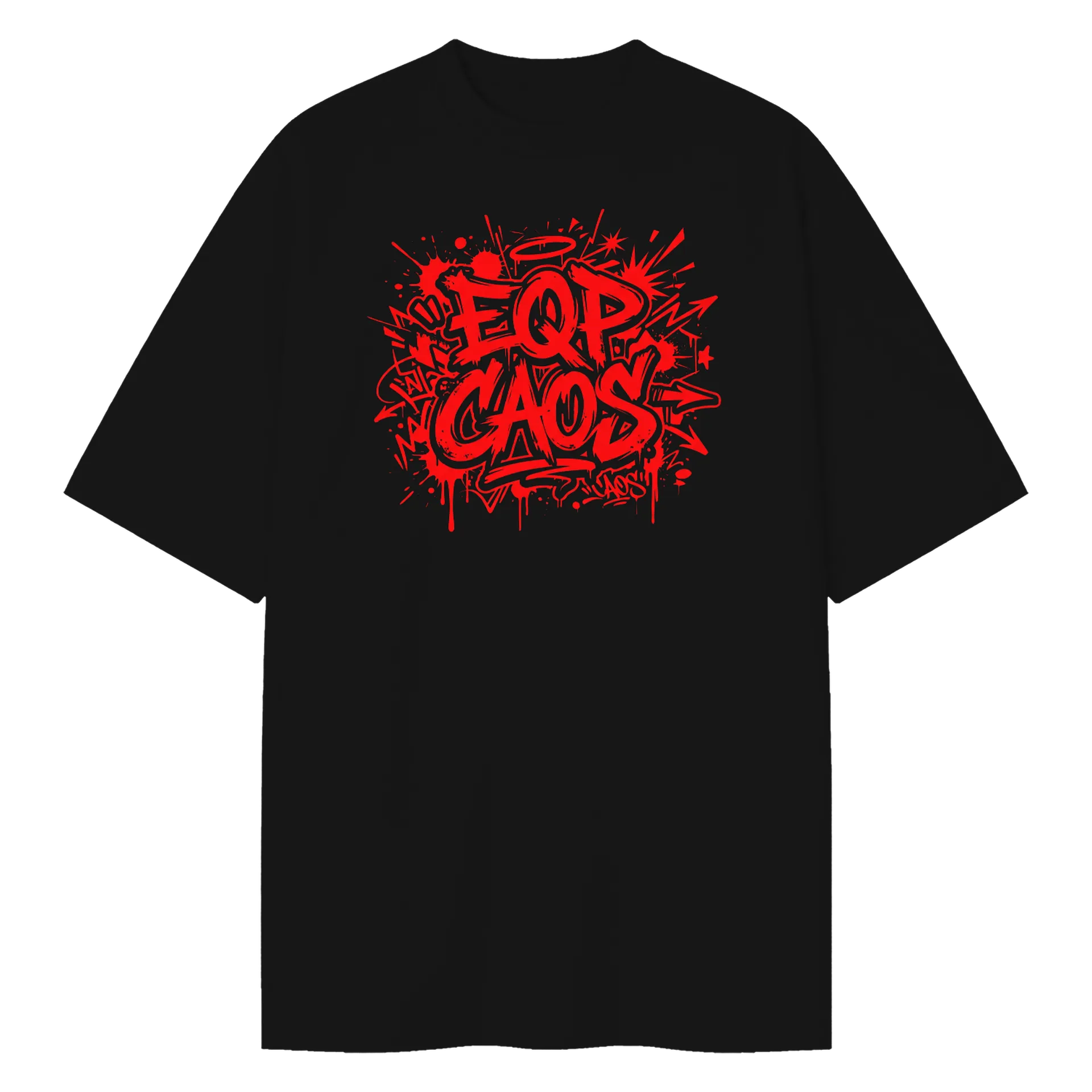 EQP CAOS - Camiseta Oversized de Mahara | Studio Personalizado
