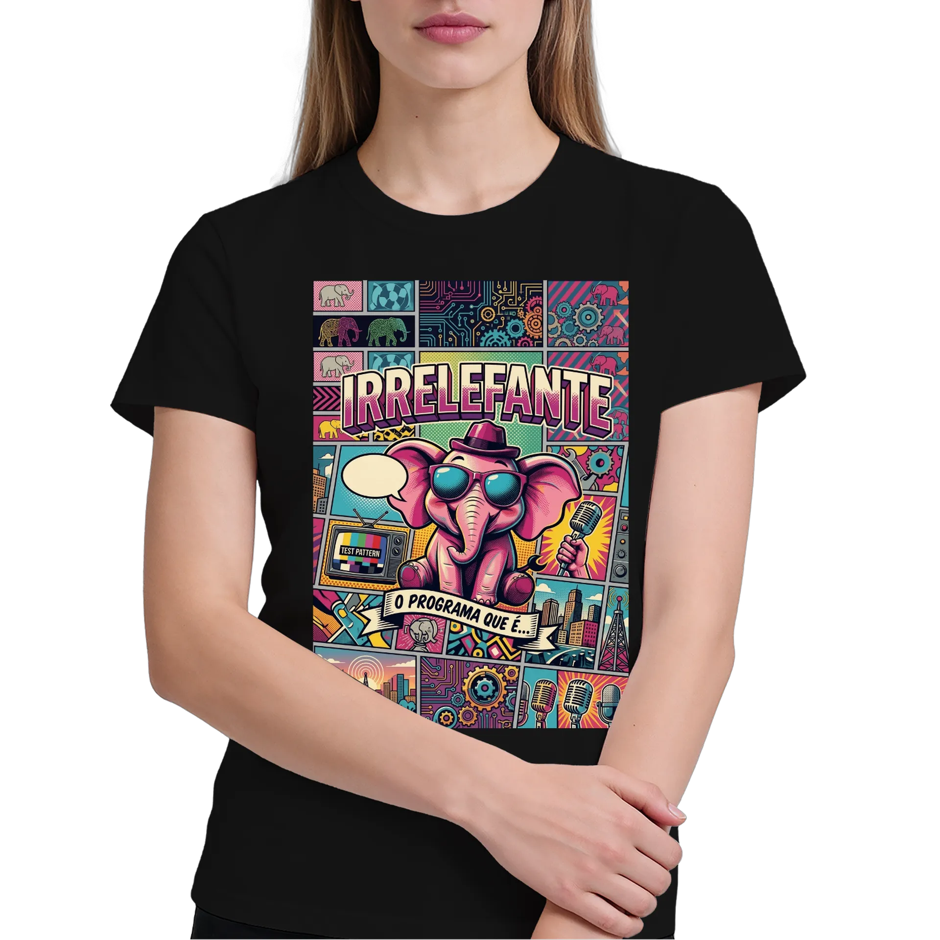 Camiseta O programa que é de Programa Irrelefante — imagem 3 de 6