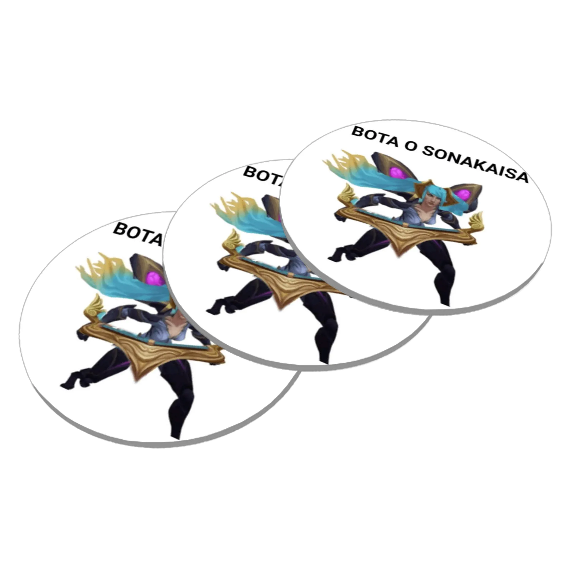 Porta-copos Meme Sonakaisa de SonaFofoqueira — imagem 2 de 3