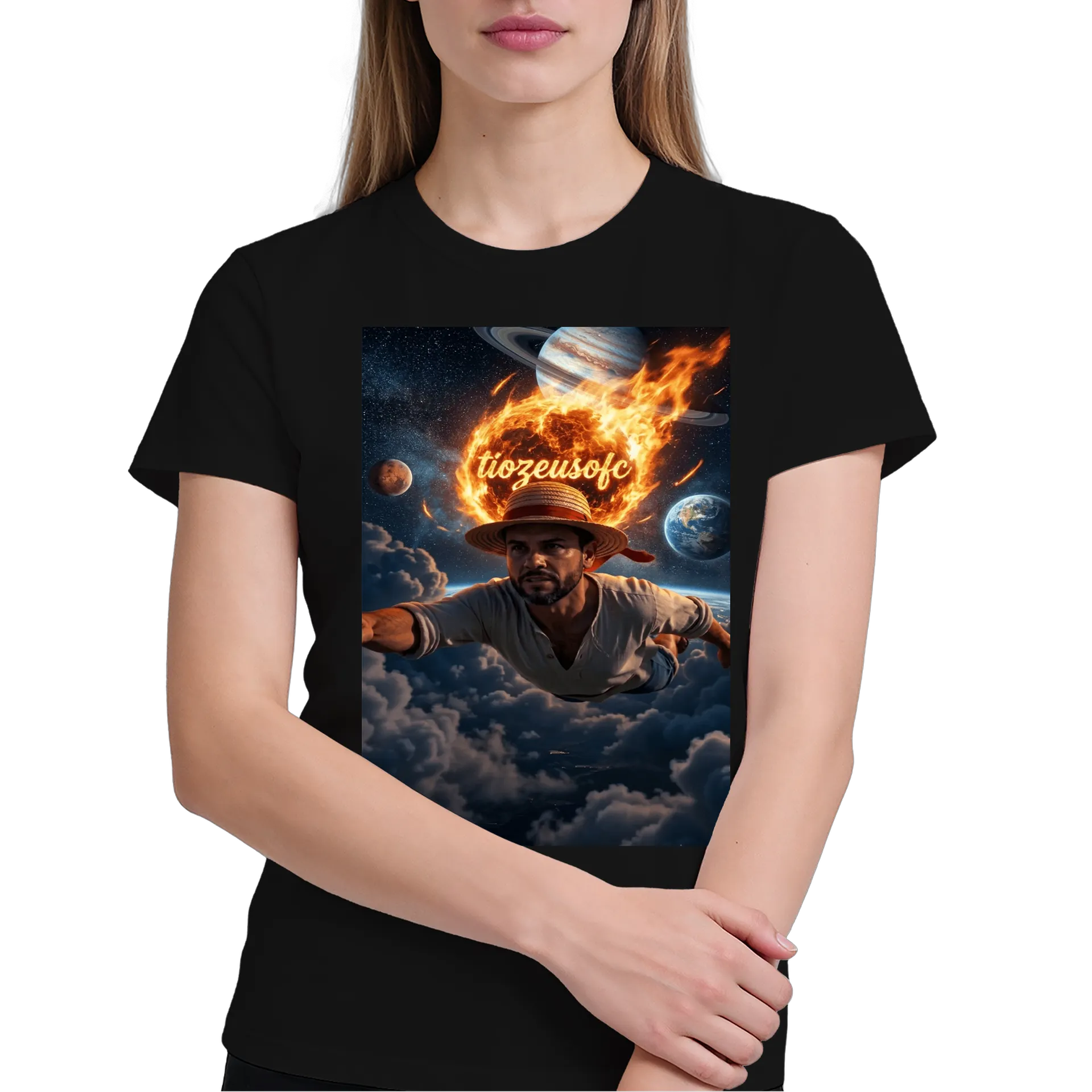 Camiseta Dragão Vermelho 100% Algodão - Imagem 4