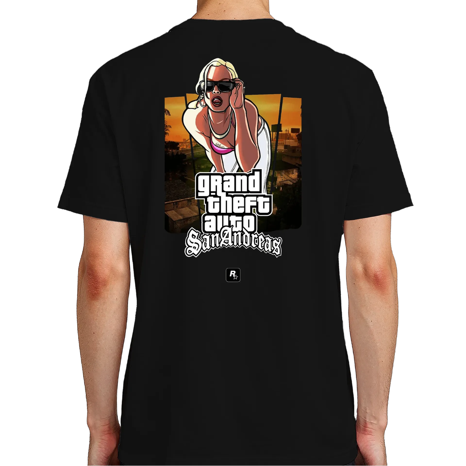Camiseta Grand Theft Auto San Andreas 100% Algodão - Imagem 7