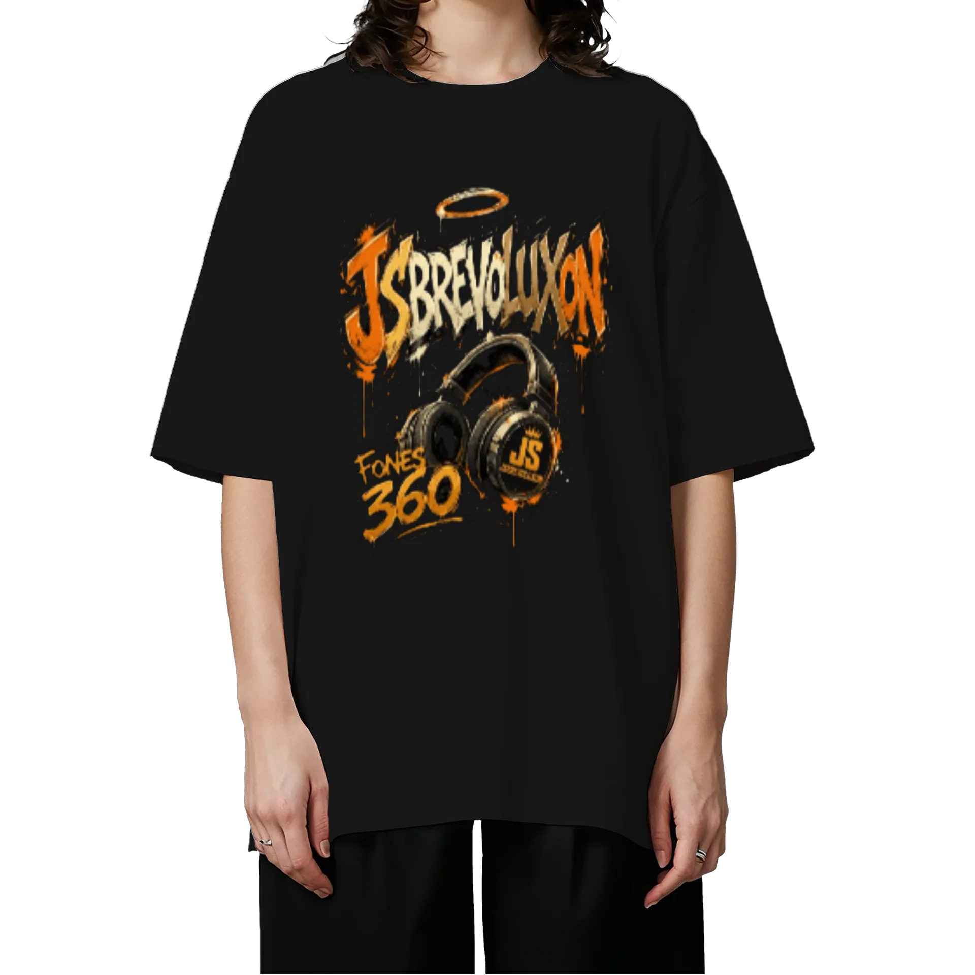 Camiseta Oversized jsbrevoluxon  - Imagem 3