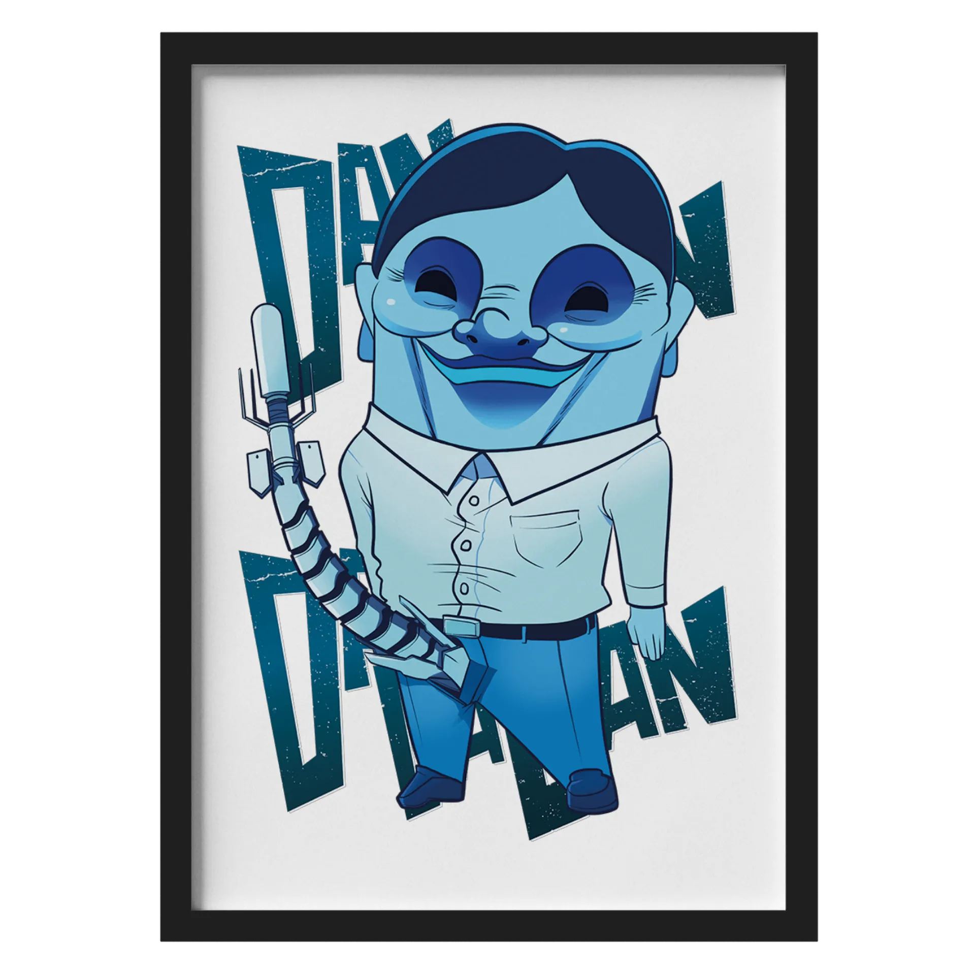 Quadro A3 Alien - Imagem 1