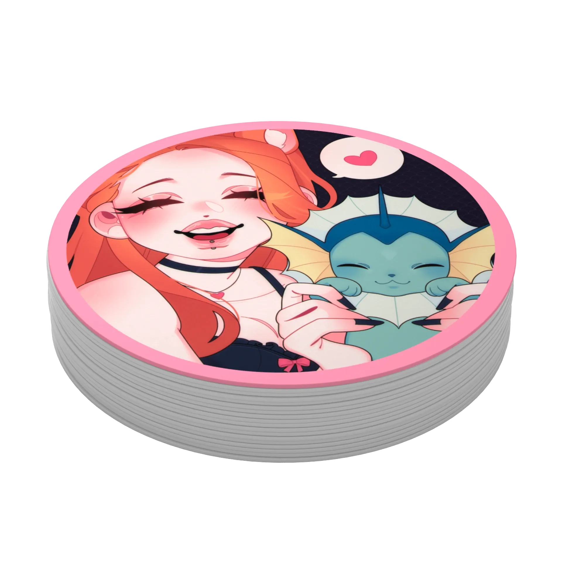 Porta-copos Mermaid 🩷 Aqua Collection 🌊 - Imagem 4